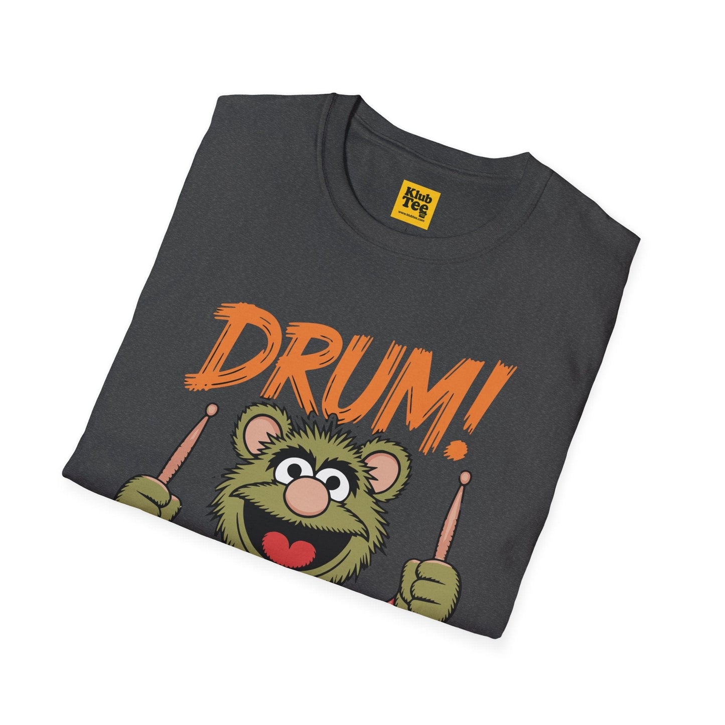 Playful Drums T-Shirt - Fun Percussion Design