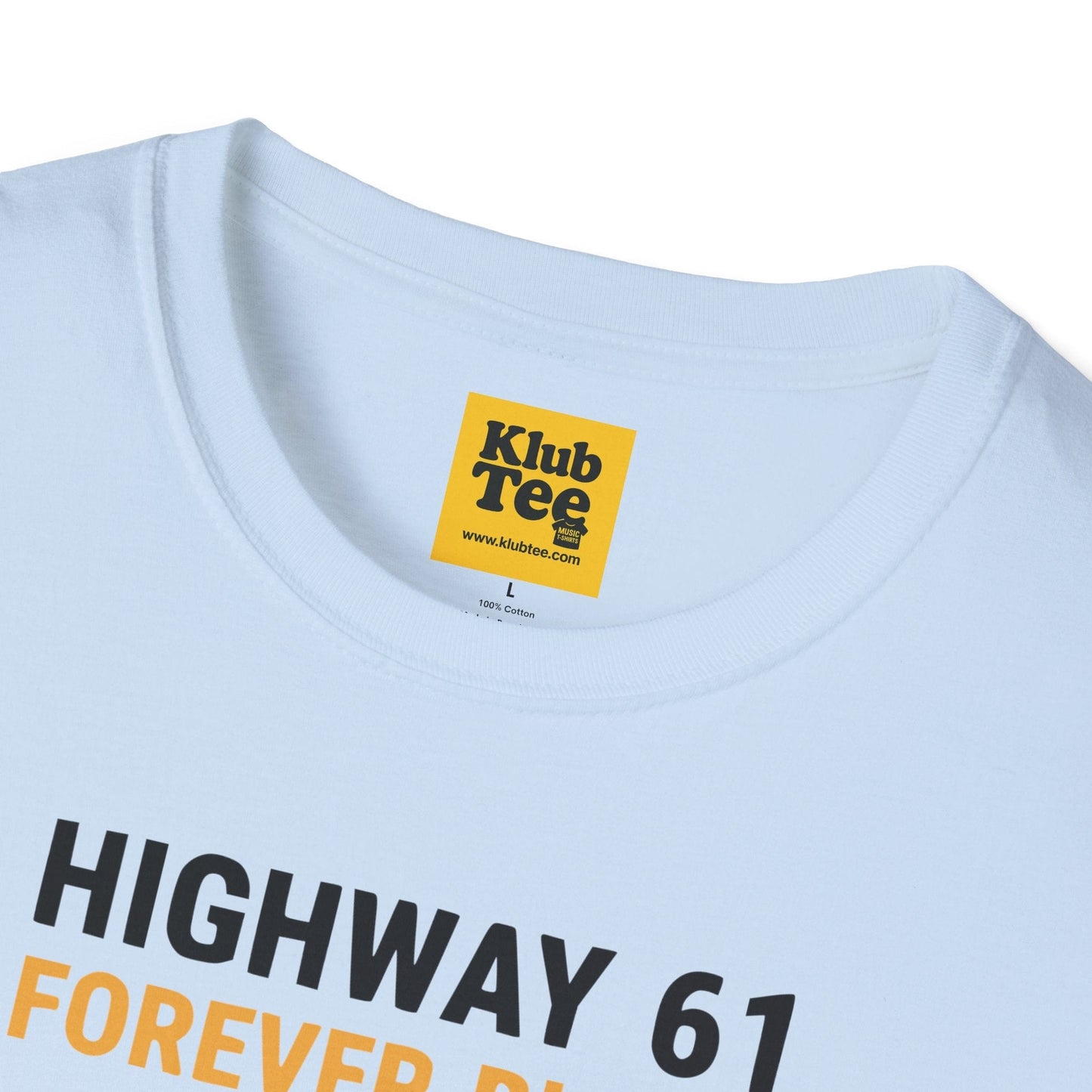 Highway 61 Forever Blues T-Shirt - Vintage Music Tee