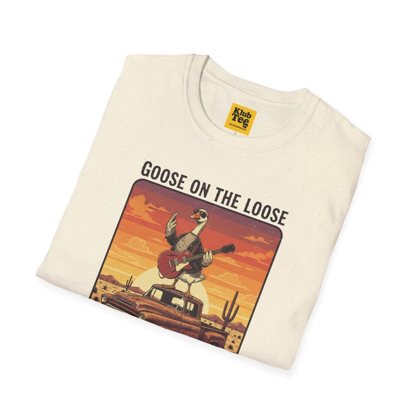 Retro Goose Graphic T-Shirt - Vintage Tour Festival Tee