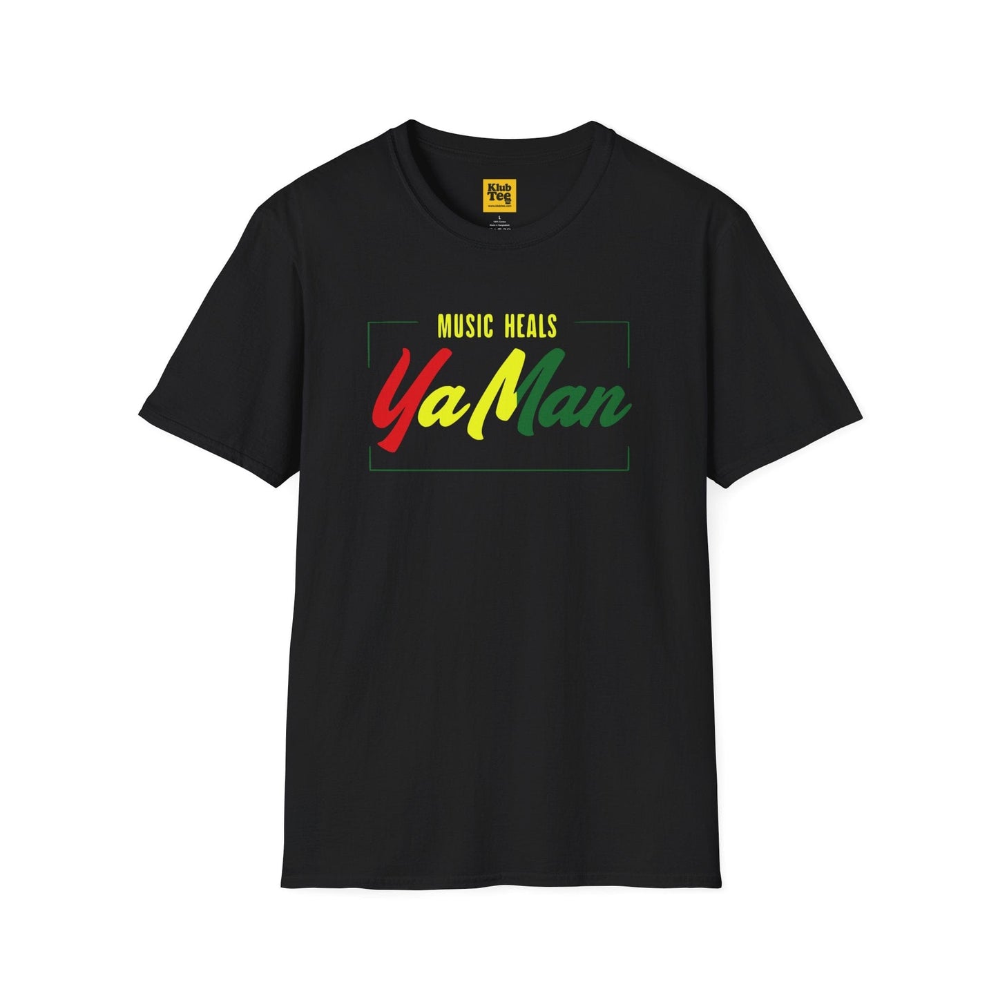 Music Heals YaMan T-Shirt - Healing Vibes