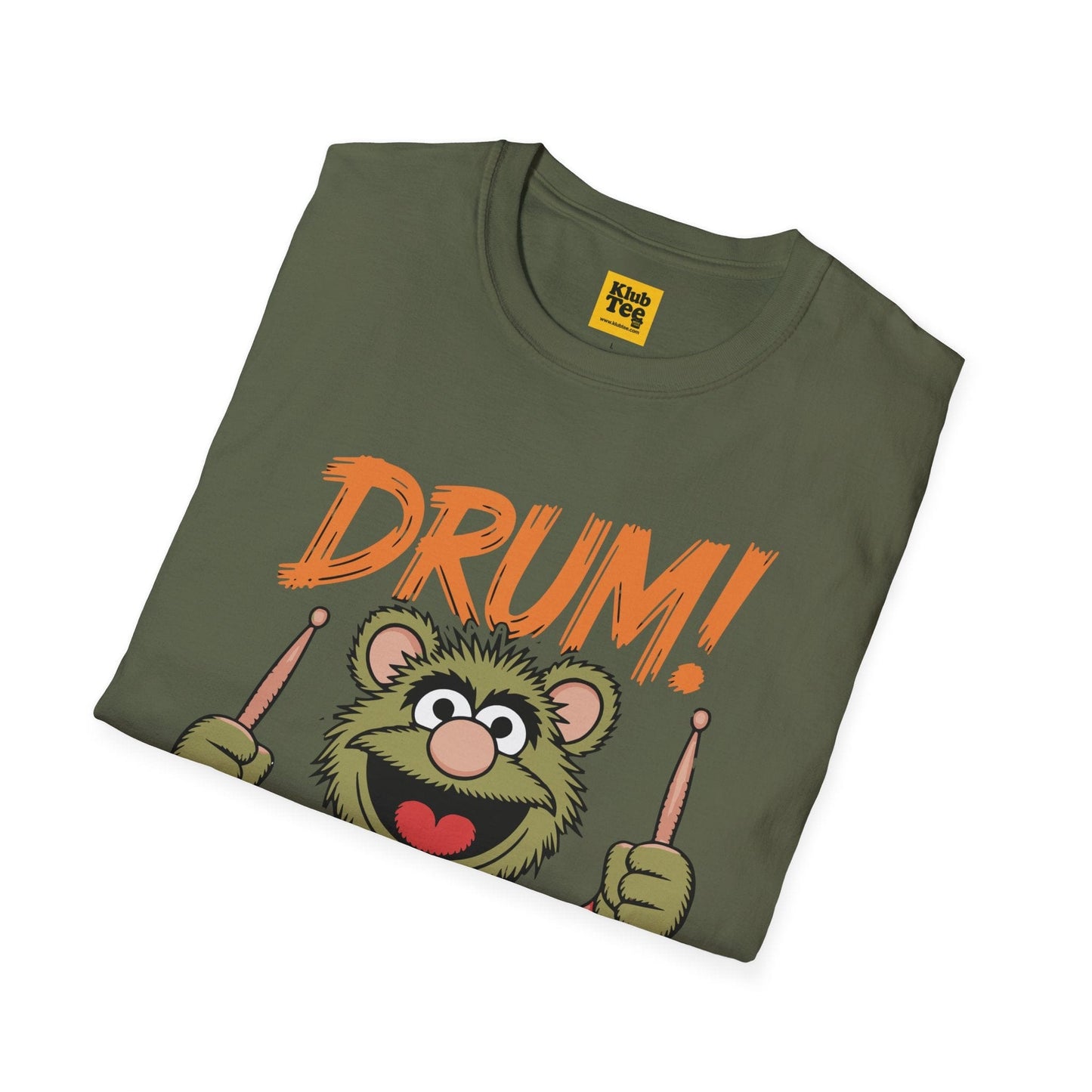 Playful Drums T-Shirt - Fun Percussion Design