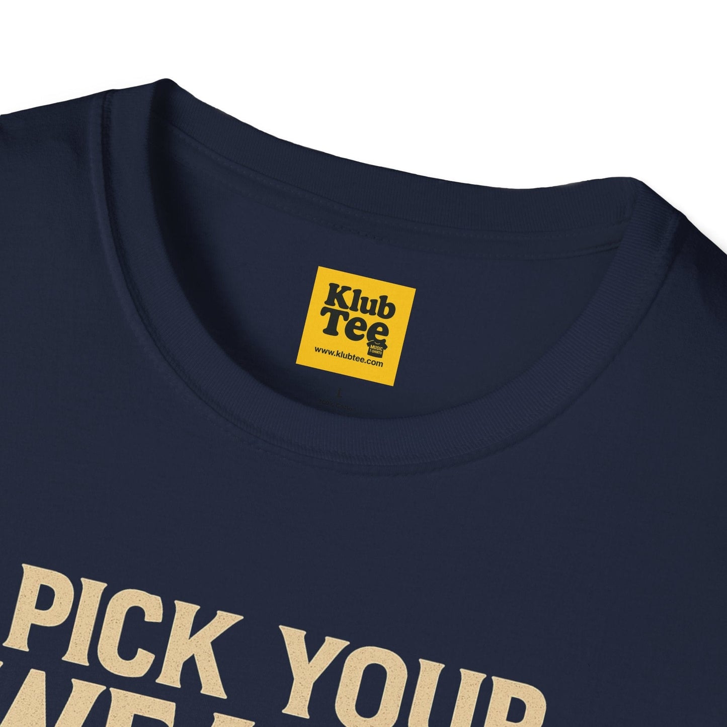 Pick Your Weapon T-Shirt - Guitar Choice