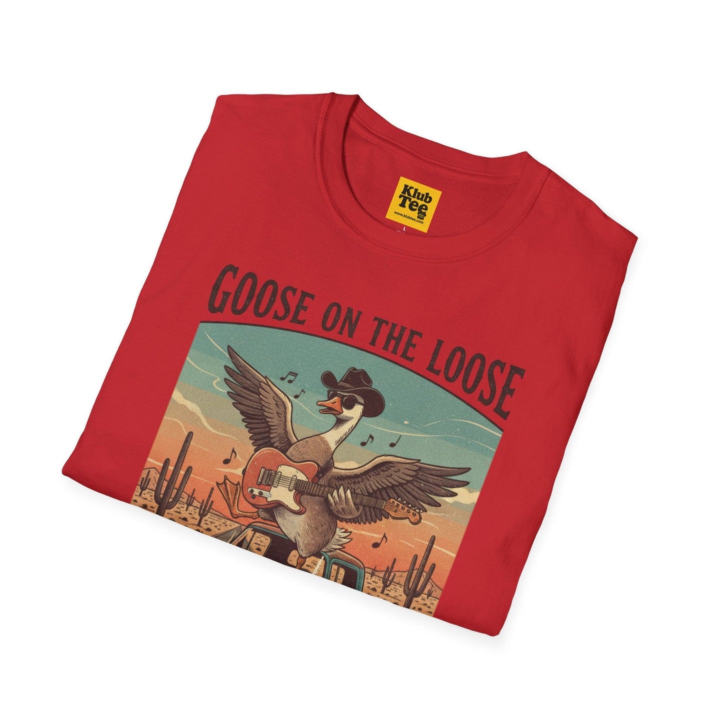 Goose on the Loose T-Shirt - Retro Texas Tour Tee
