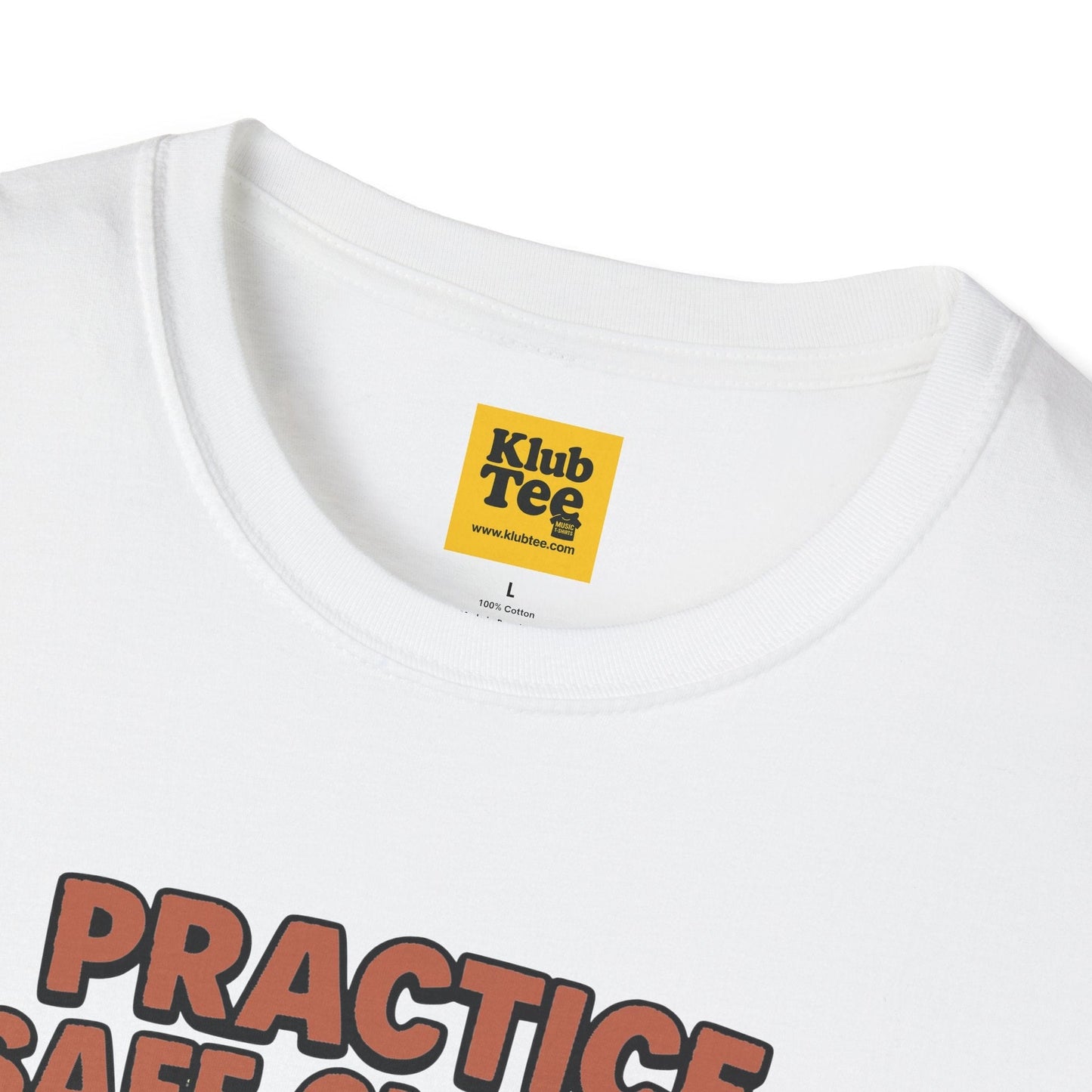 Practice Safe Chords T-Shirt - Guitar Humor