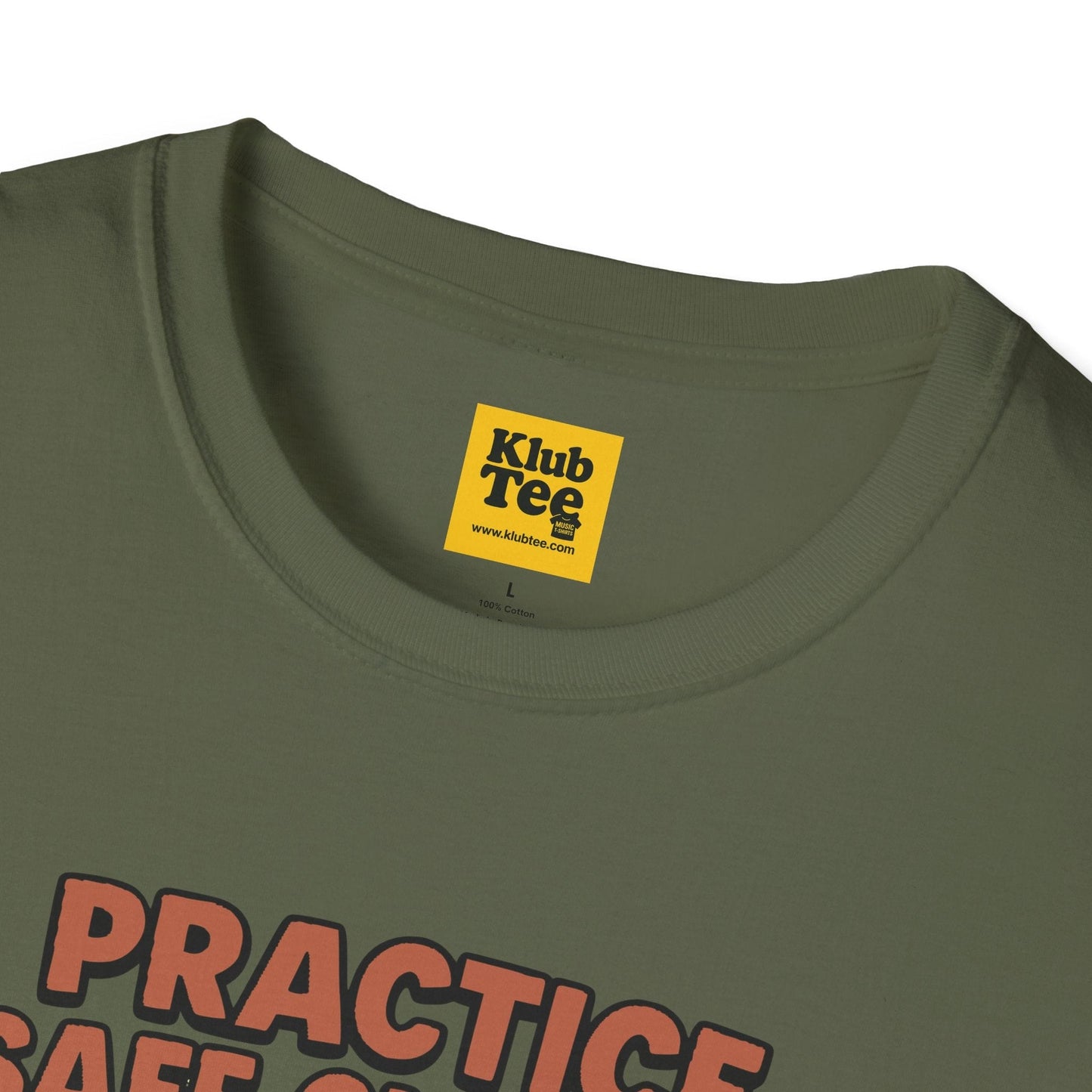 Practice Safe Chords T-Shirt - Guitar Humor