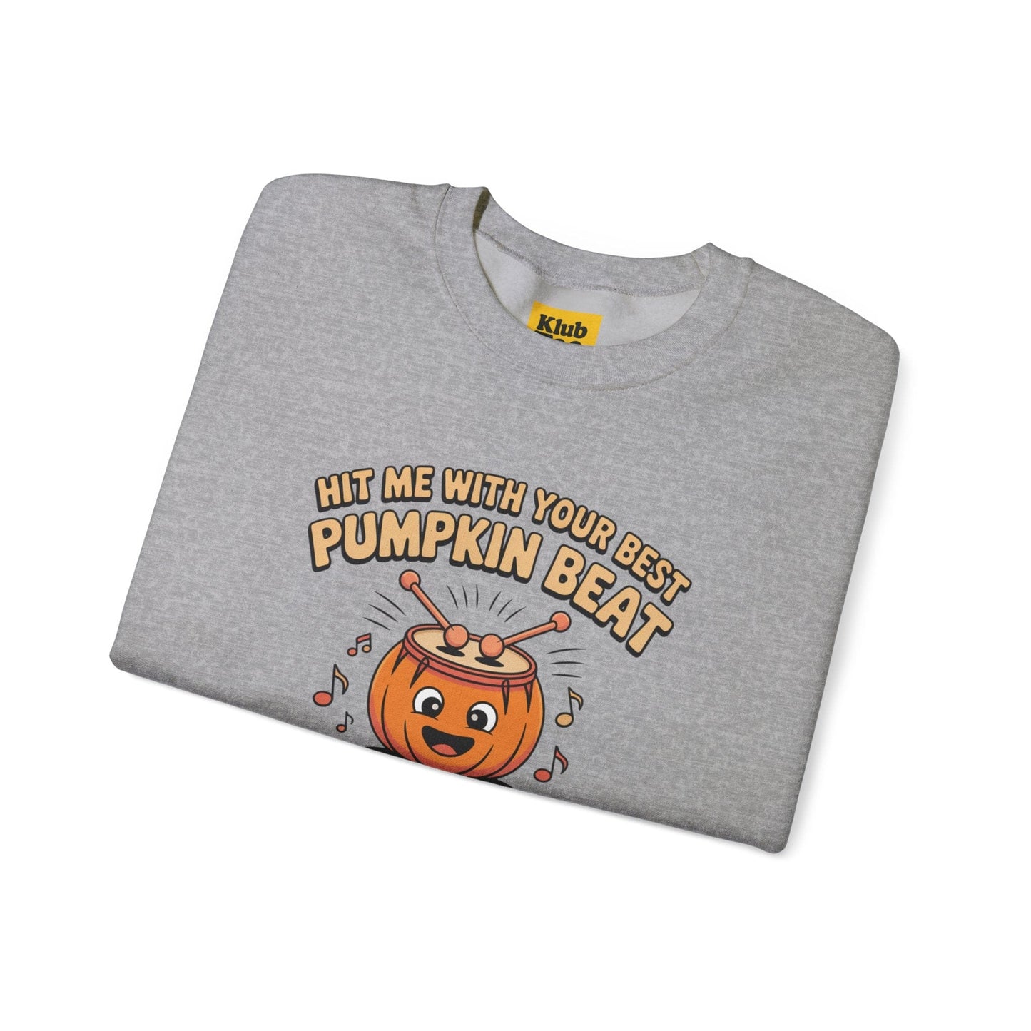 Pumpkin Beat Halloween Sweatshirt - Cozy Music Tee