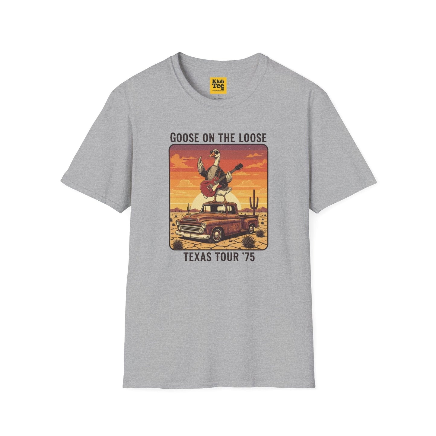 Retro Goose Graphic T-Shirt - Vintage Tour Festival Tee