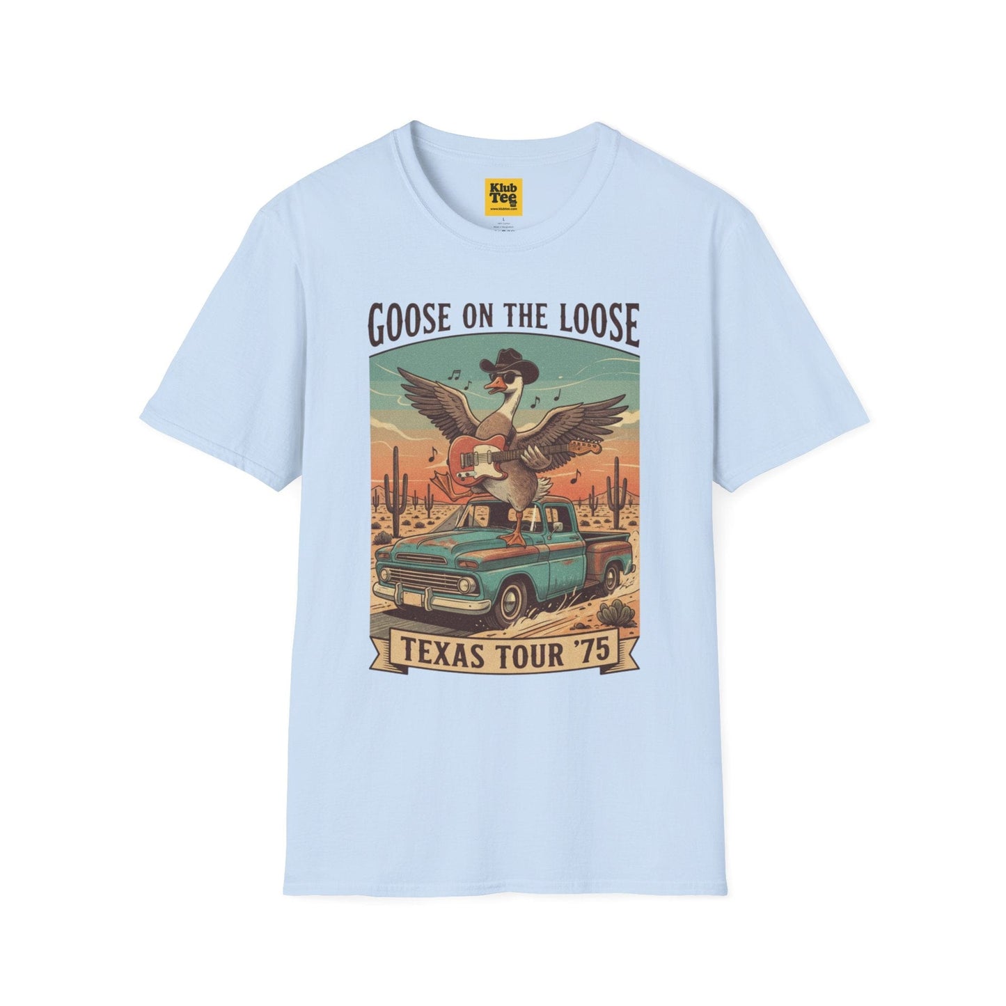 Goose on the Loose T-Shirt - Retro Texas Tour Tee