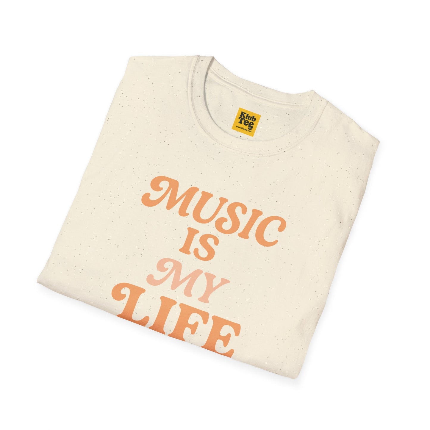 Music Is My Life T-Shirt - Retro Style