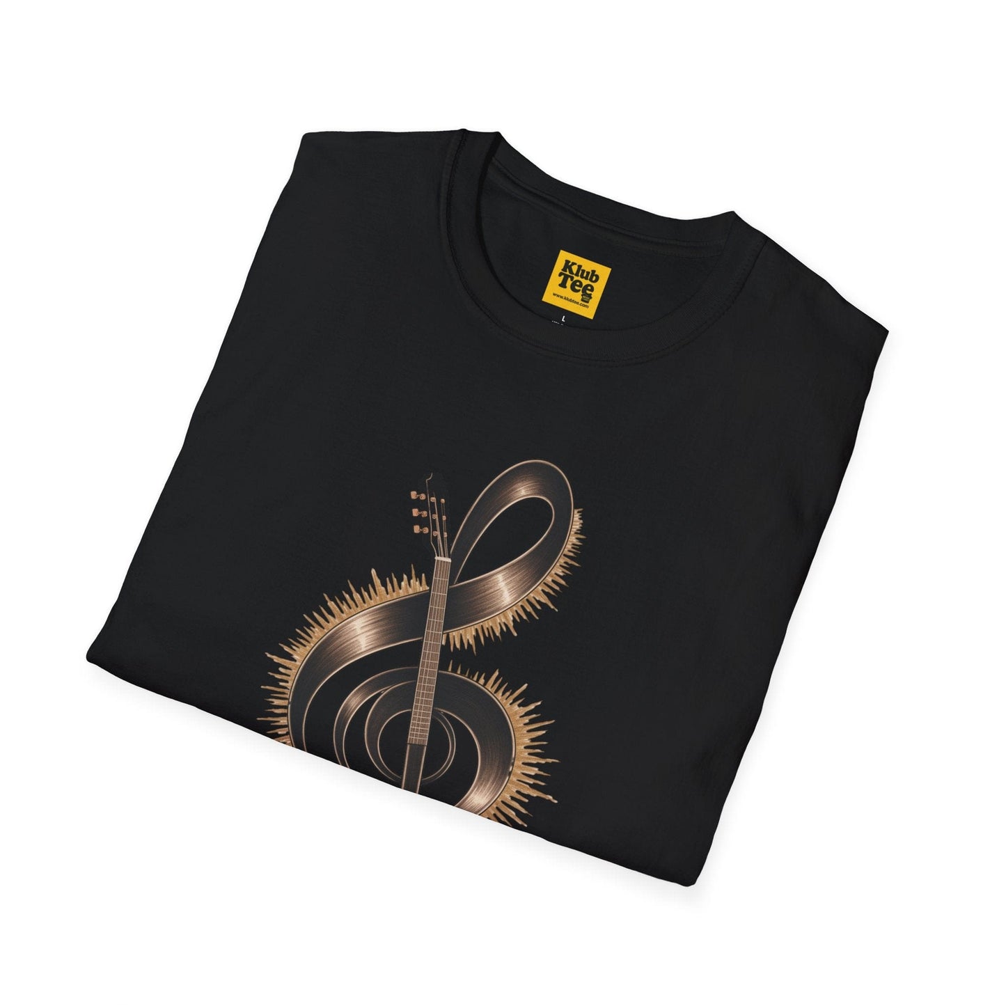 Musical Vibes T-Shirt - Treble Clef Design