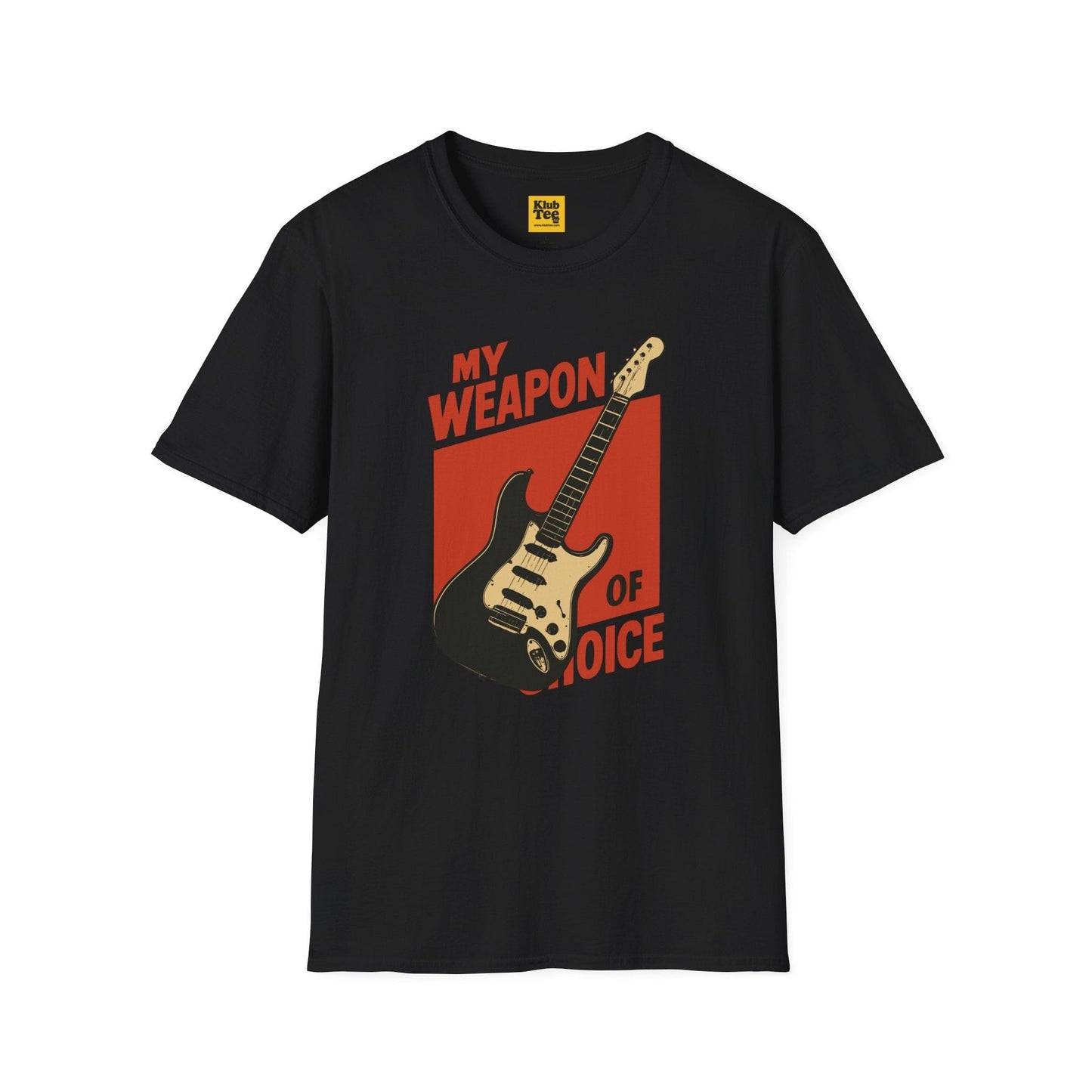 My Weapon of Choice T-Shirt - Guitar Pride