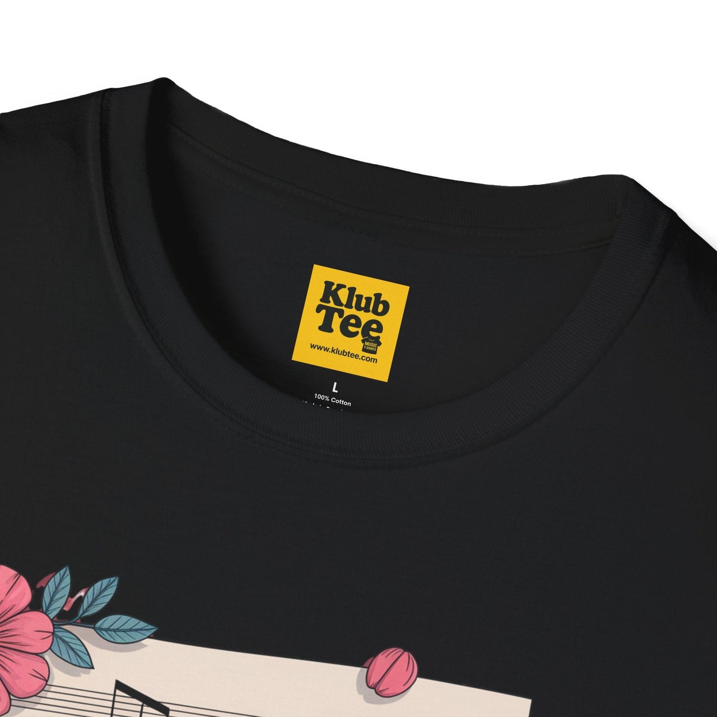 Romantic Music Notes T-Shirt - Love Song