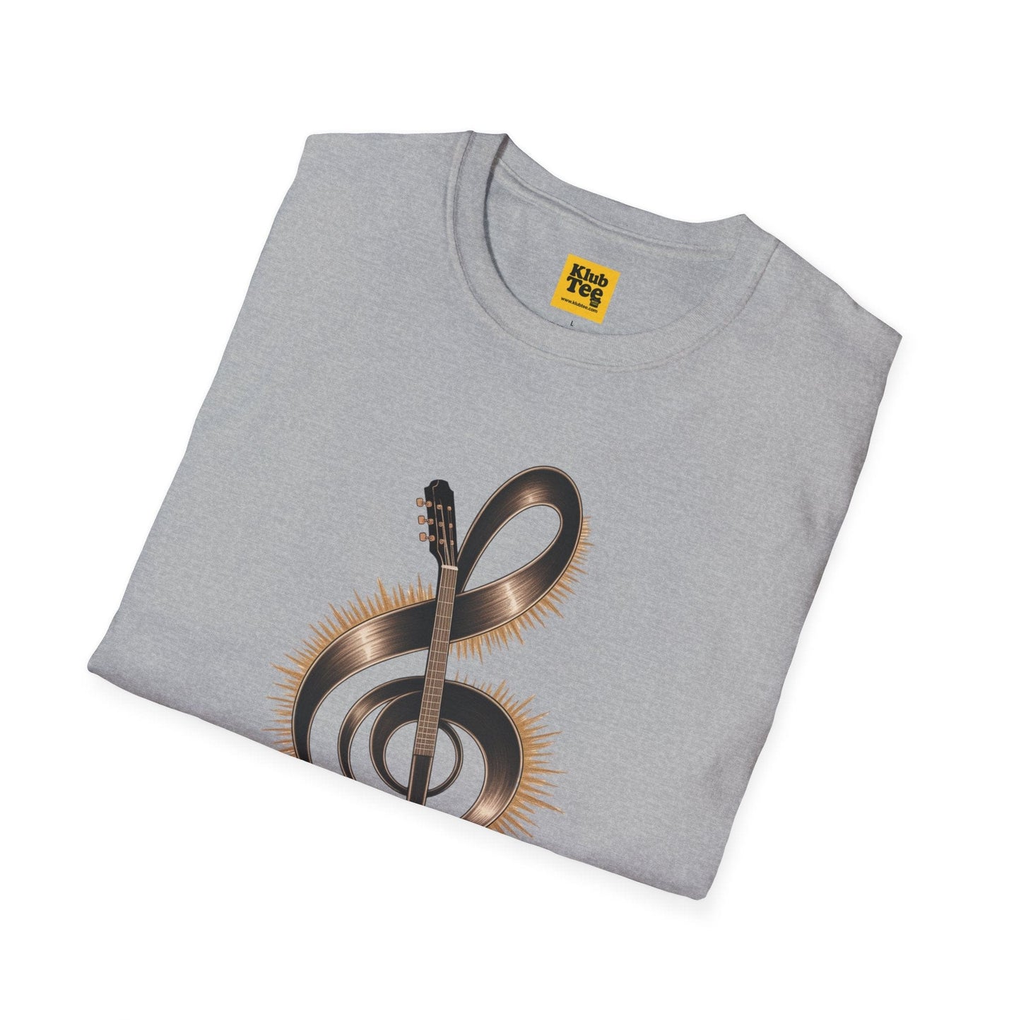 Musical Vibes T-Shirt - Treble Clef Design