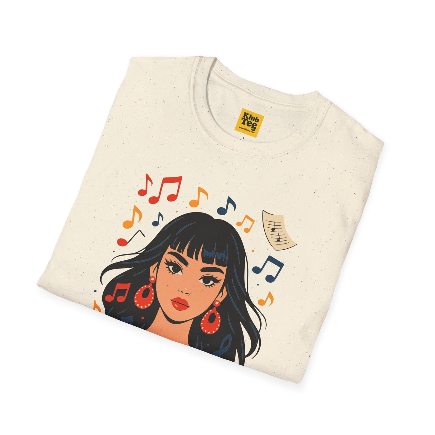 Music Notes & Sheets T-Shirt - Artistic Design