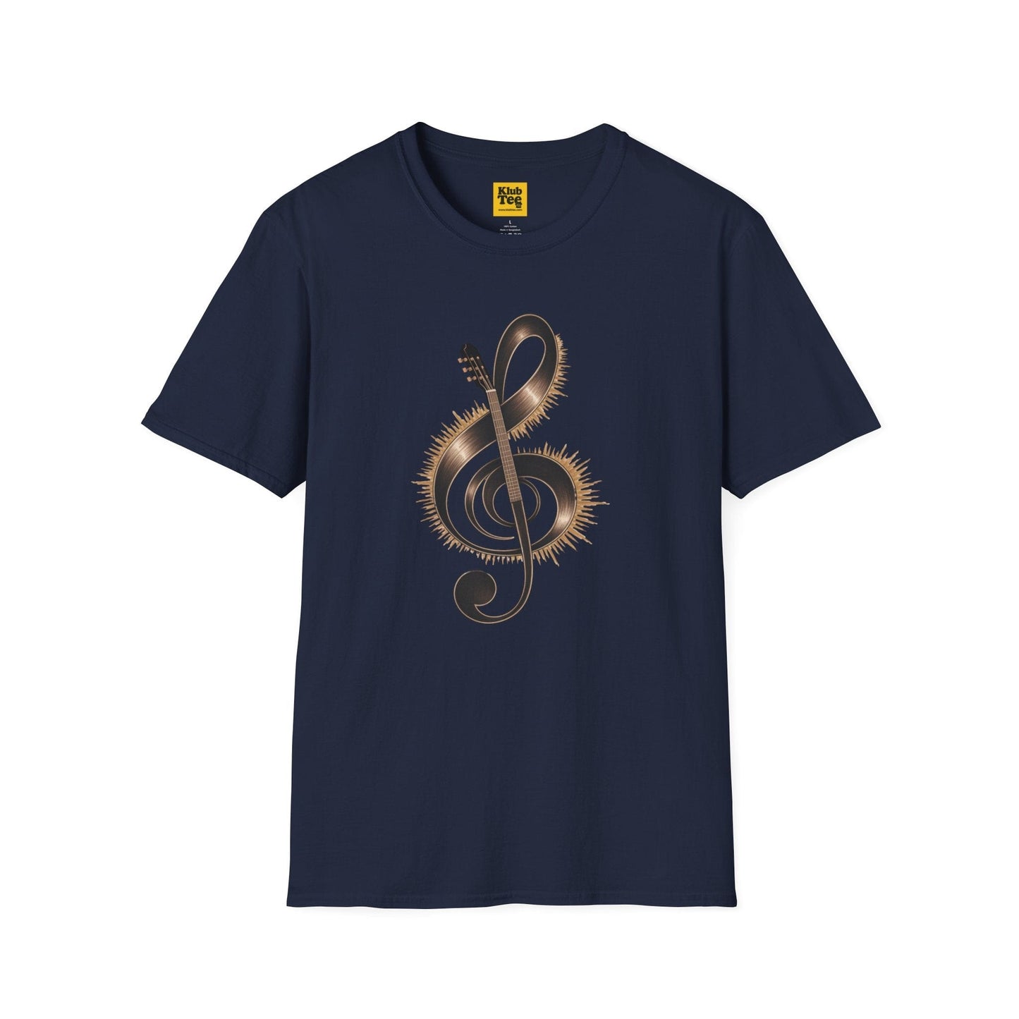 Musical Vibes T-Shirt - Treble Clef Design