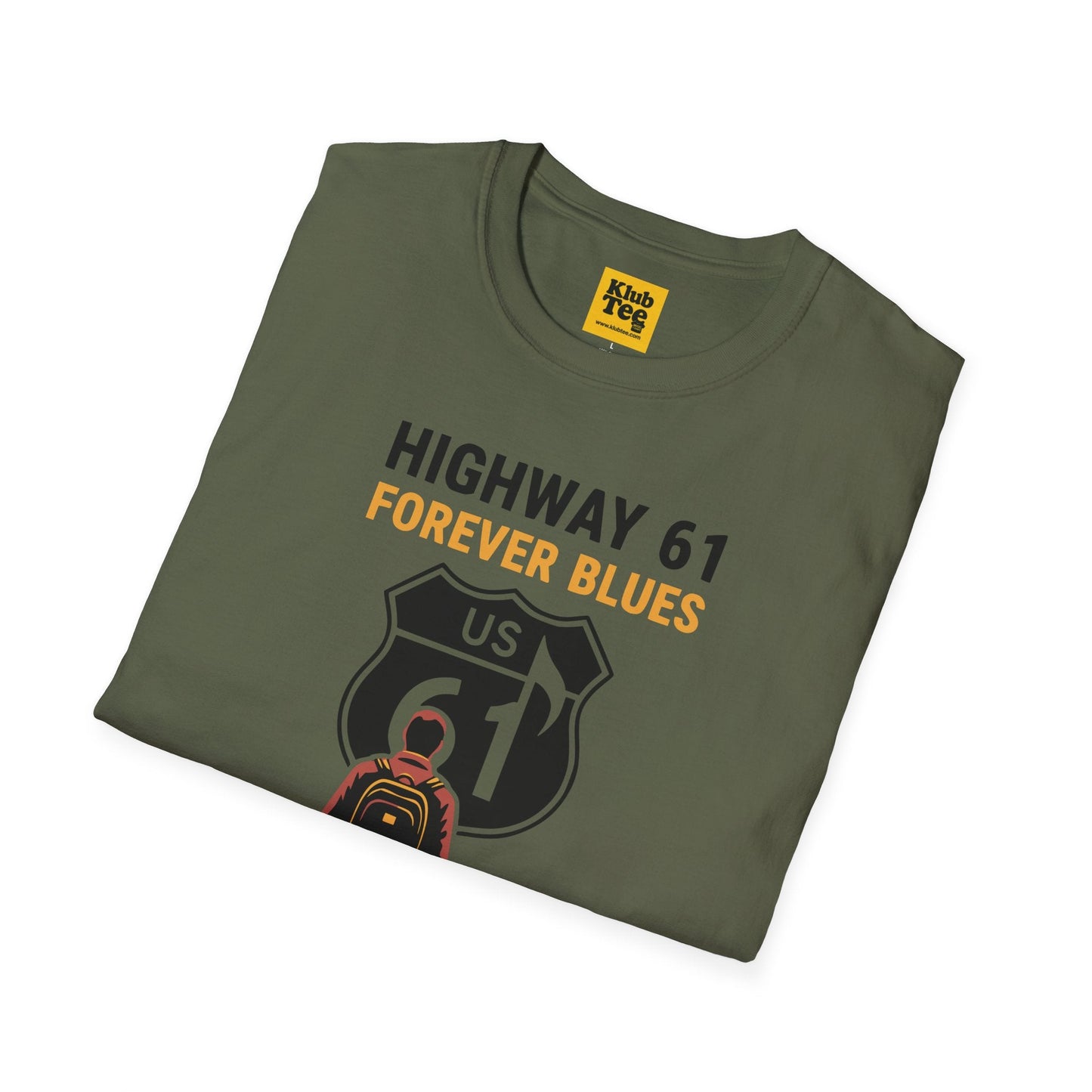 Highway 61 Forever Blues T-Shirt - Vintage Music Tee