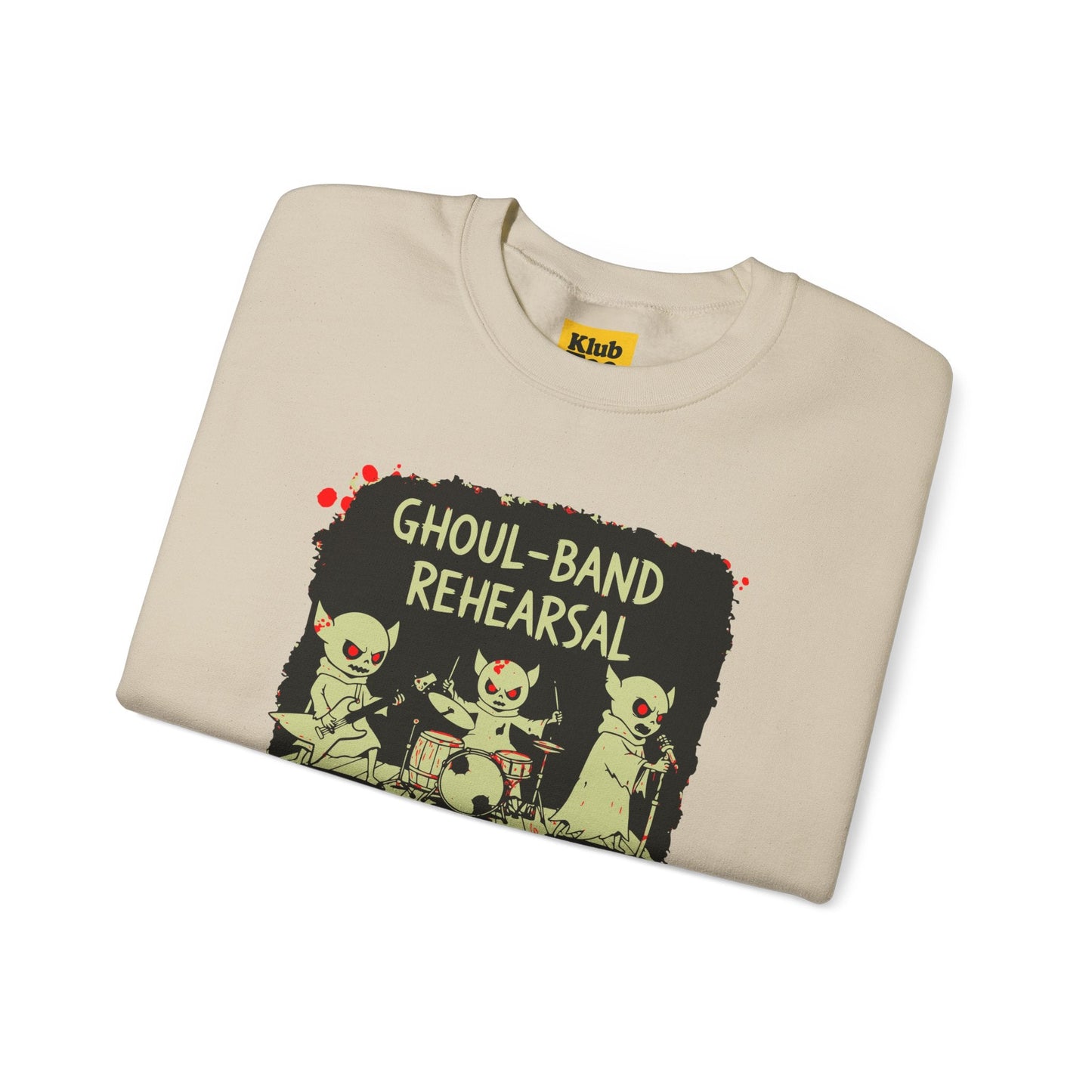 Ghoul-Band Rehearsal Halloween Sweatshirt - Spooky Music