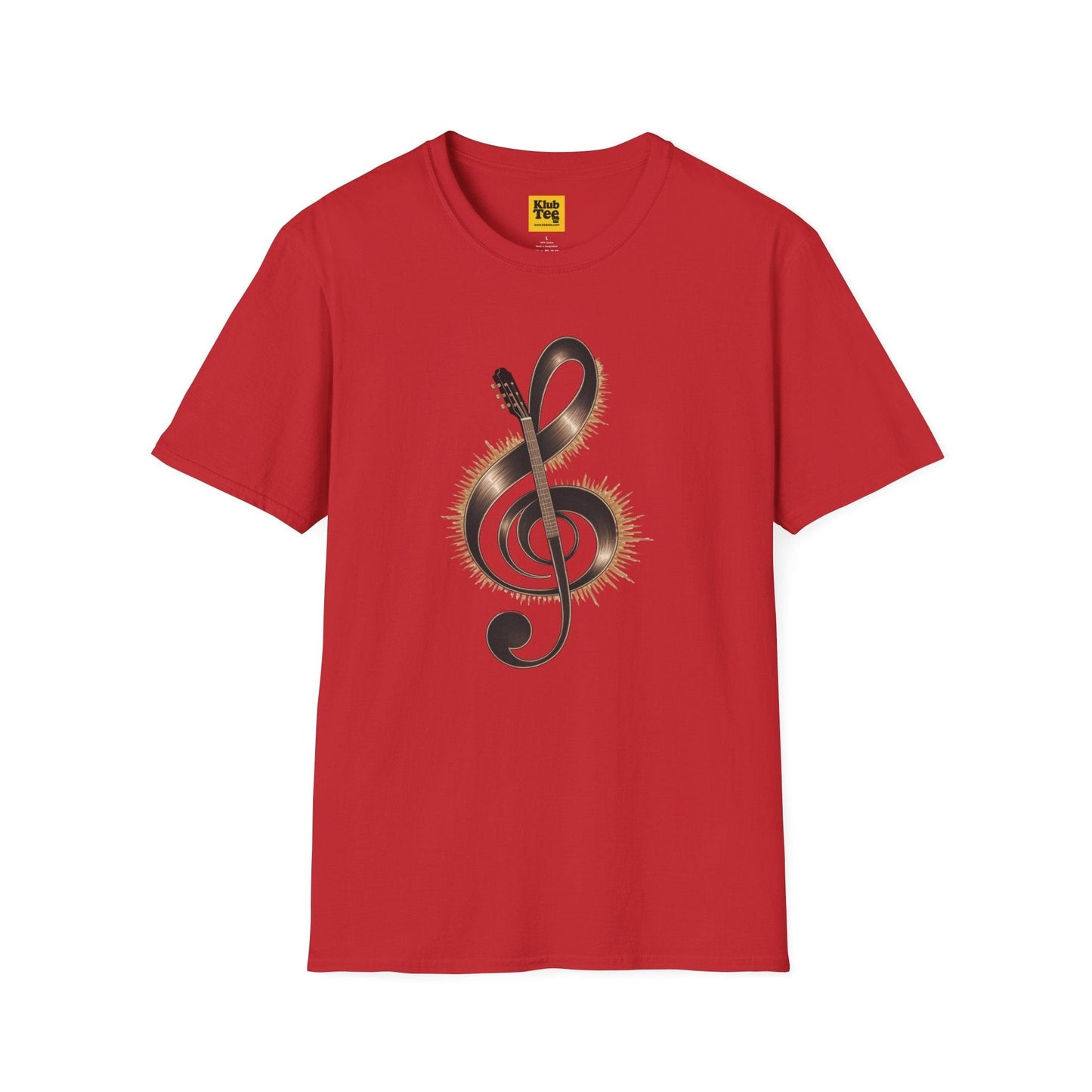 Musical Vibes T-Shirt - Treble Clef Design