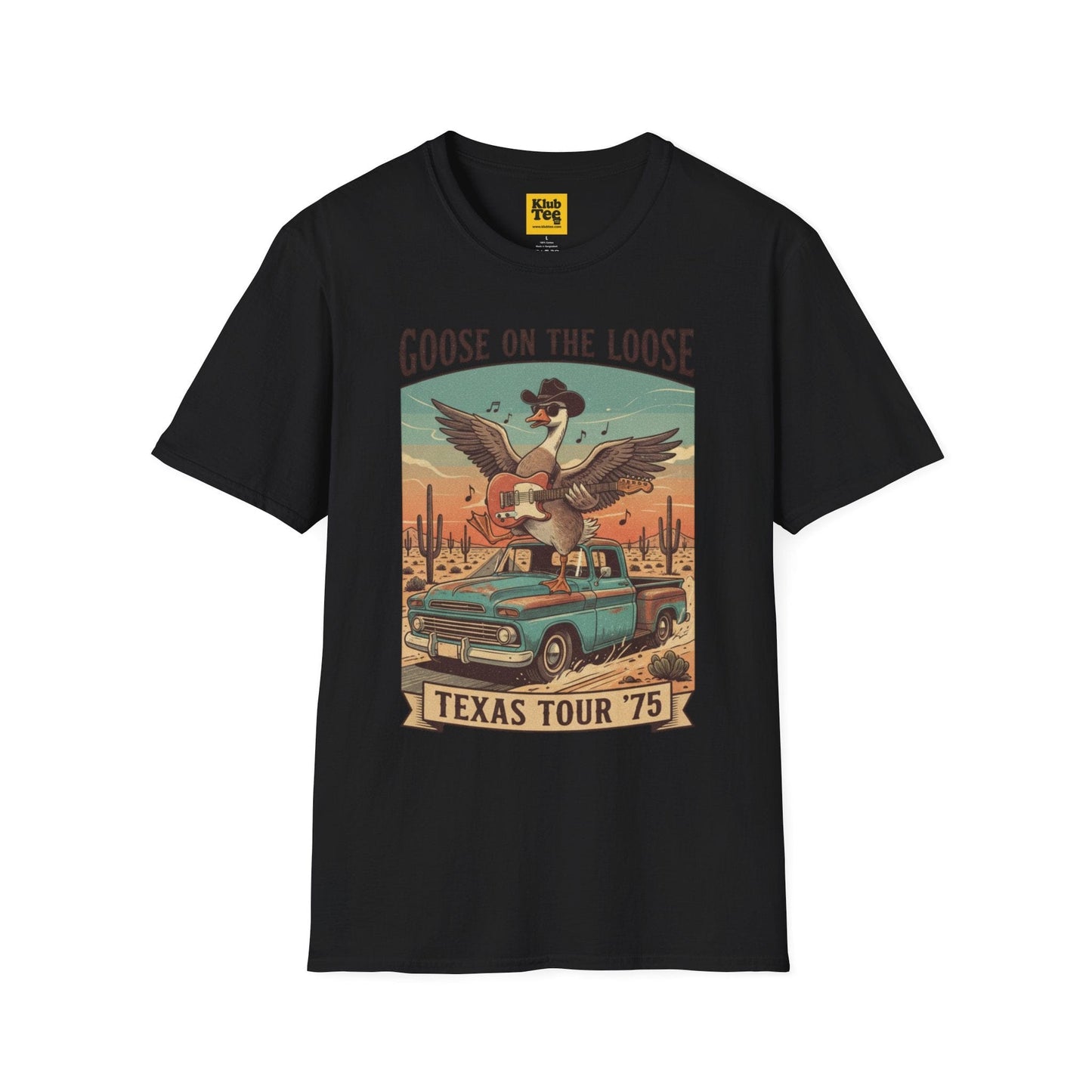 Goose on the Loose T-Shirt - Retro Texas Tour Tee