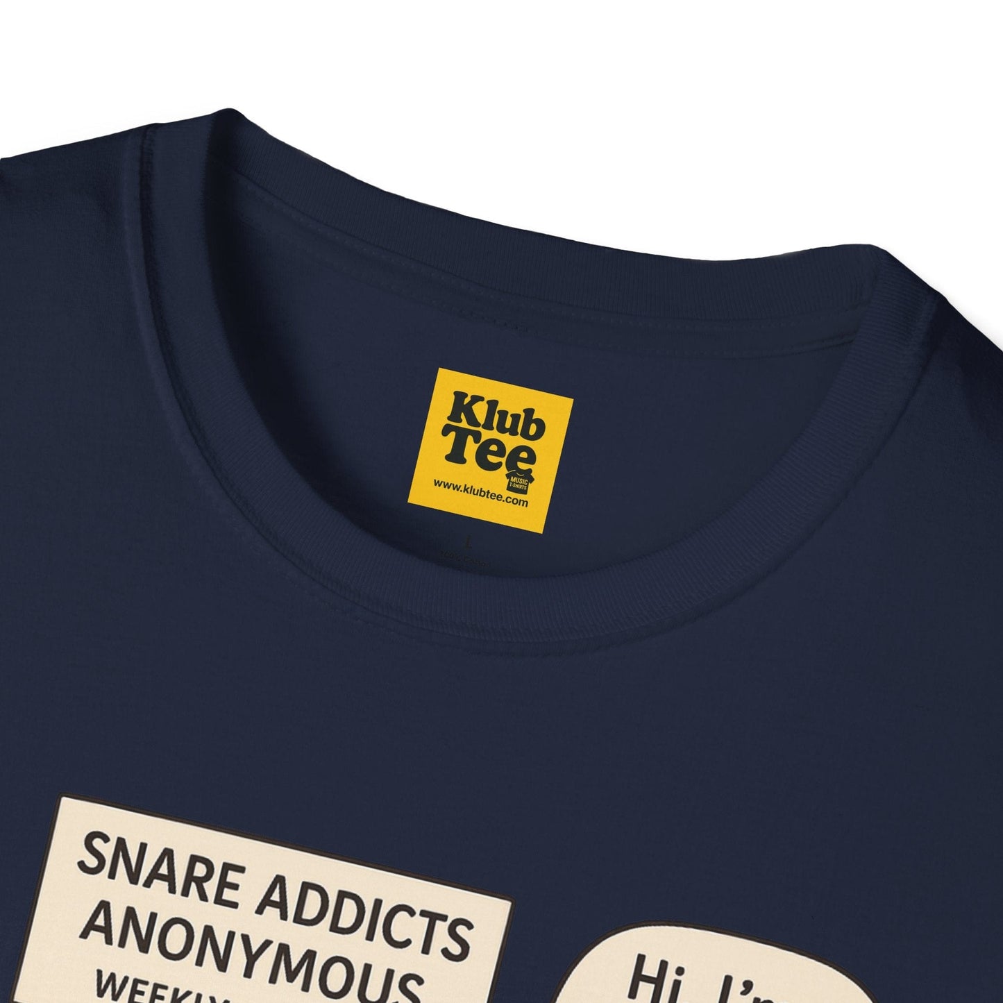 Snare Addicts Anonymous T-Shirt - Drummer Humor