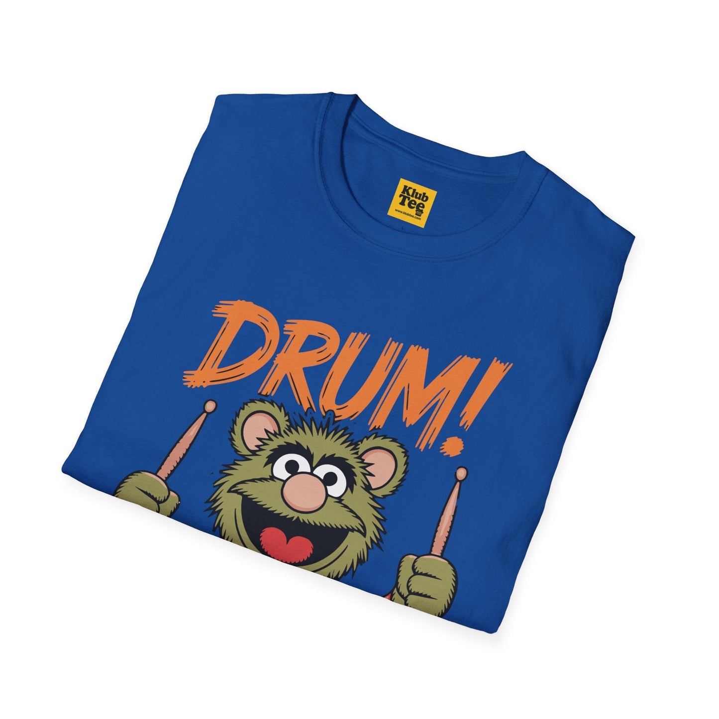Playful Drums T-Shirt - Fun Percussion Design