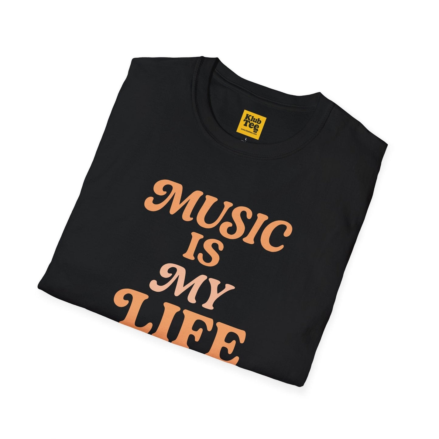Music Is My Life T-Shirt - Retro Style