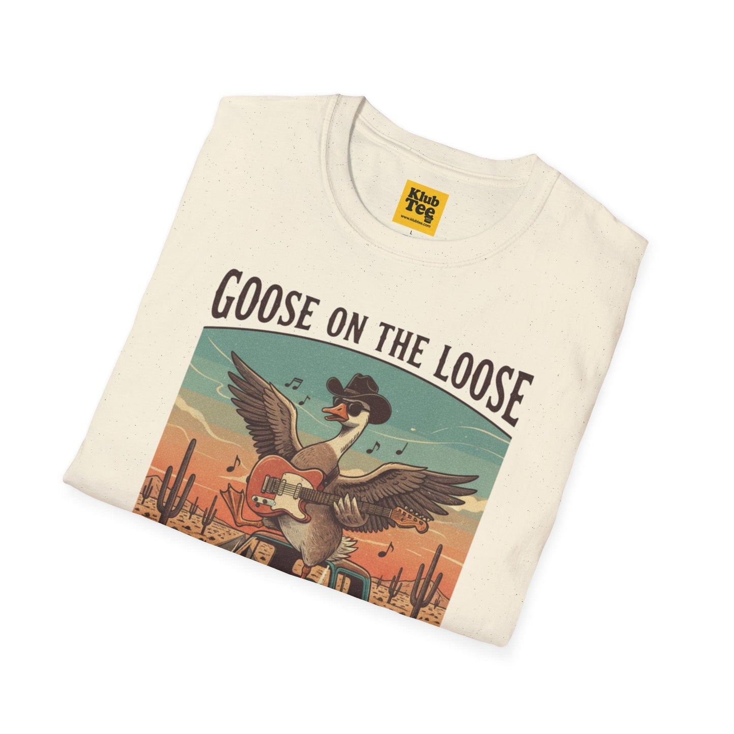 Goose on the Loose T-Shirt - Retro Texas Tour Tee