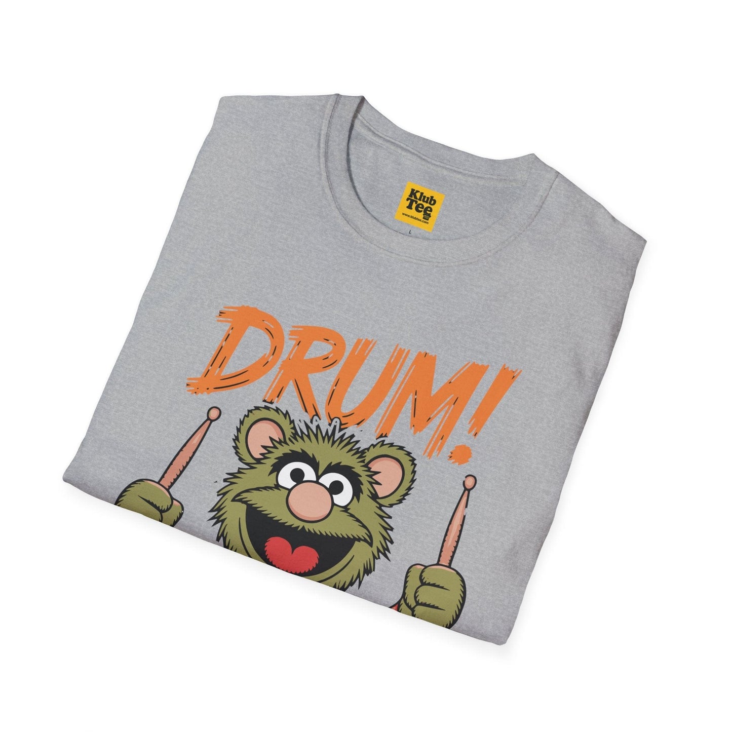 Playful Drums T-Shirt - Fun Percussion Design