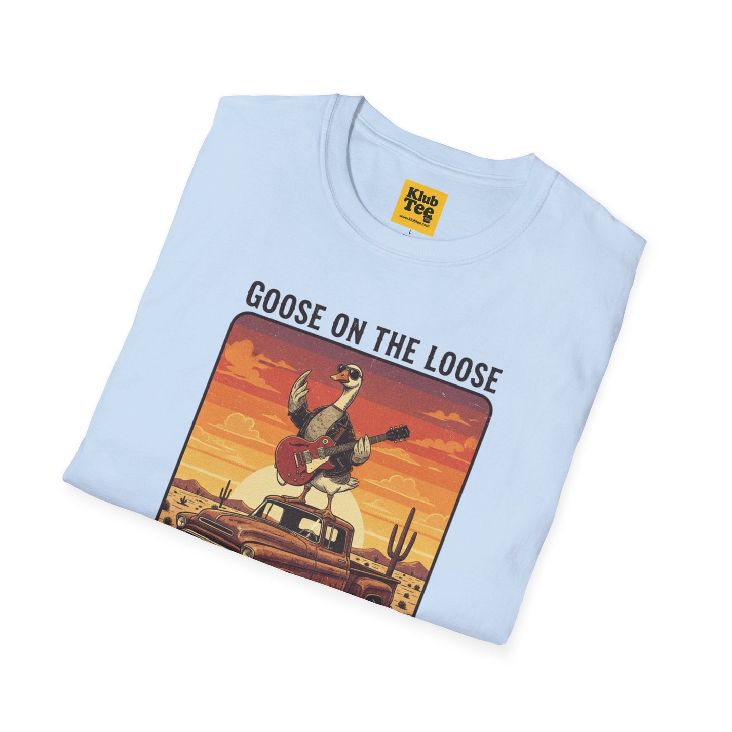 Retro Goose Graphic T-Shirt - Vintage Tour Festival Tee