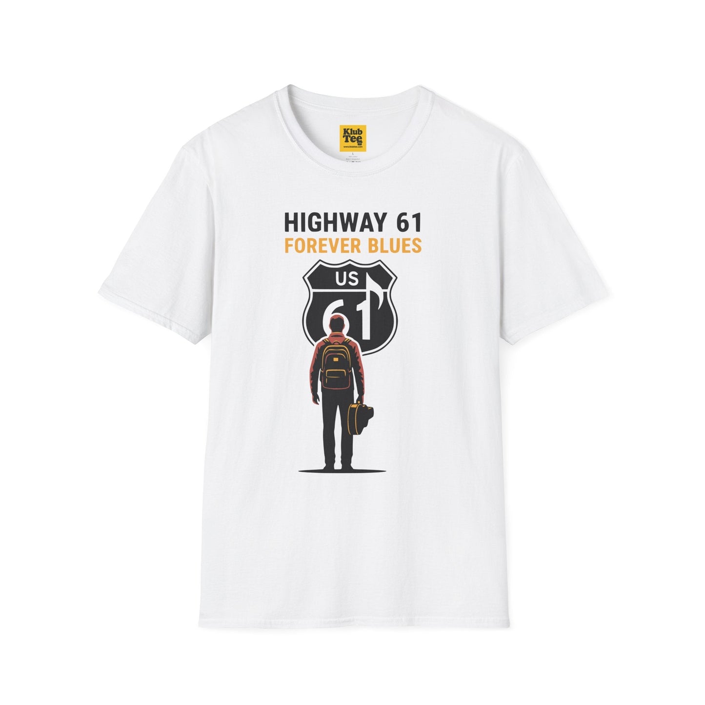 Highway 61 Forever Blues T-Shirt - Vintage Music Tee