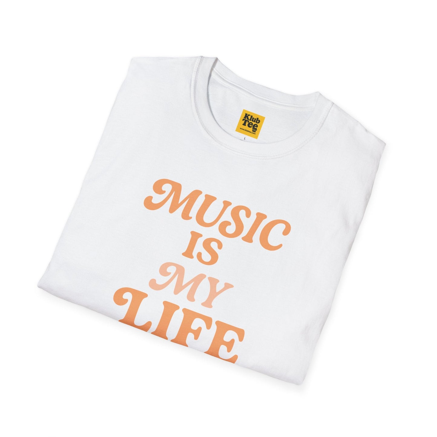 Music Is My Life T-Shirt - Retro Style
