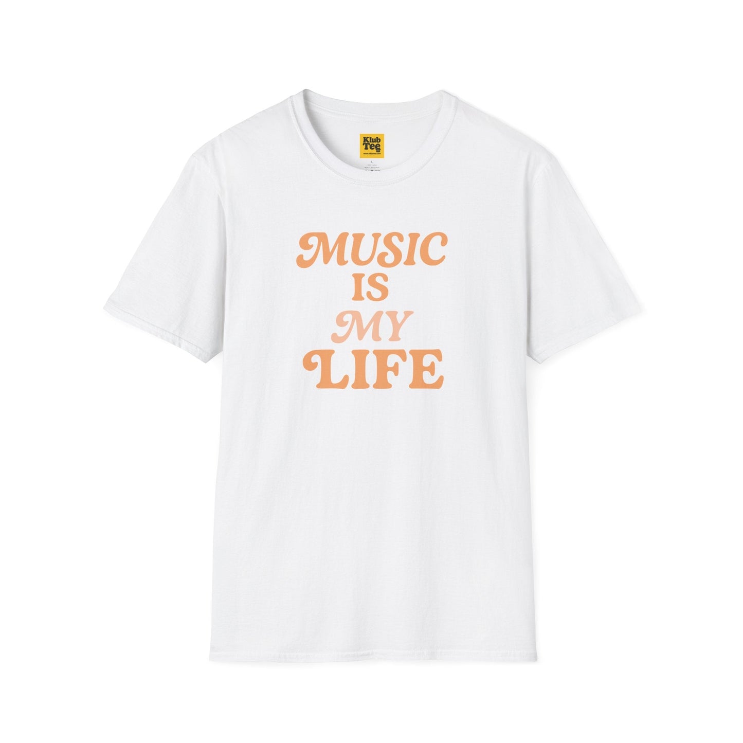 Music Is My Life T-Shirt - Retro Style