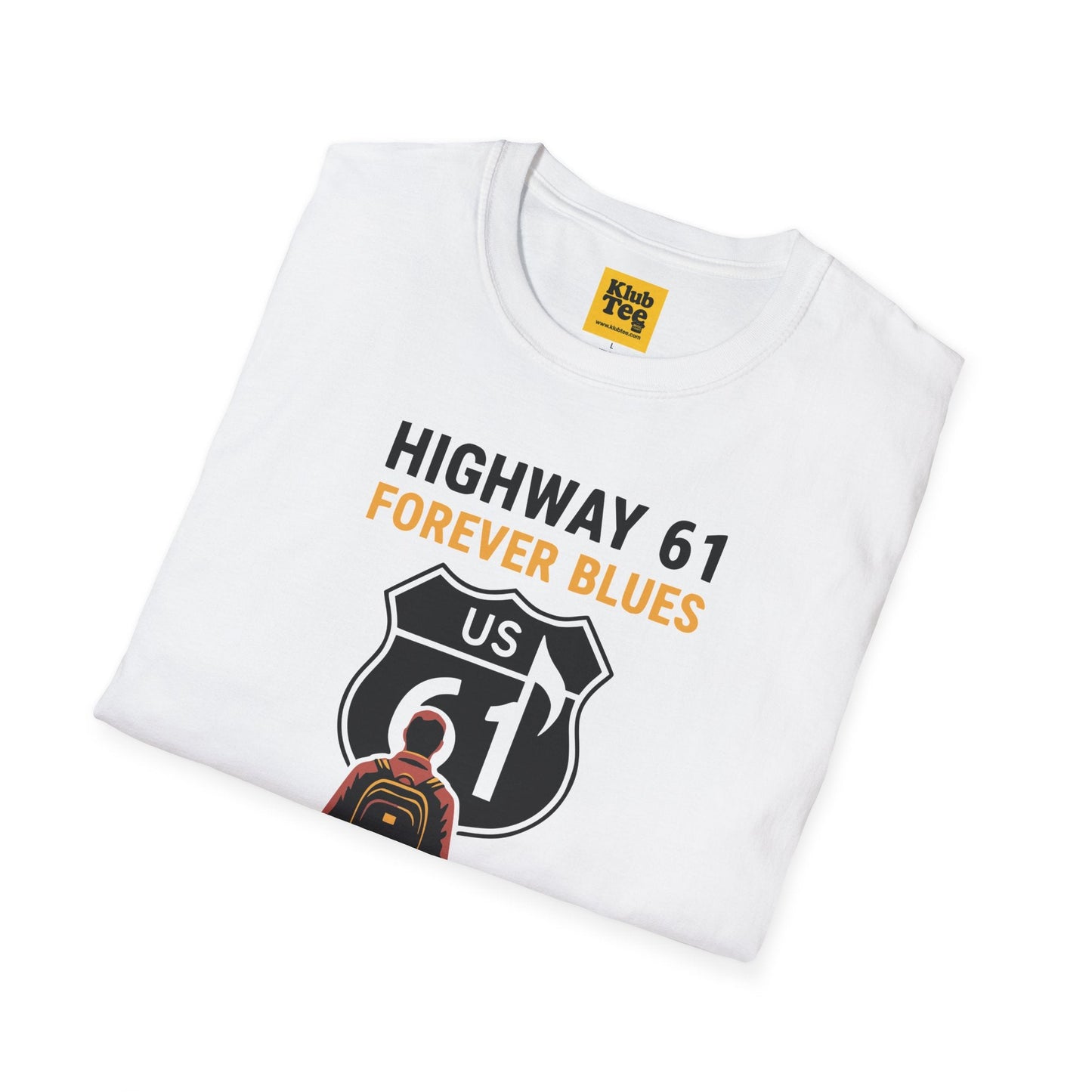 Highway 61 Forever Blues T-Shirt - Vintage Music Tee