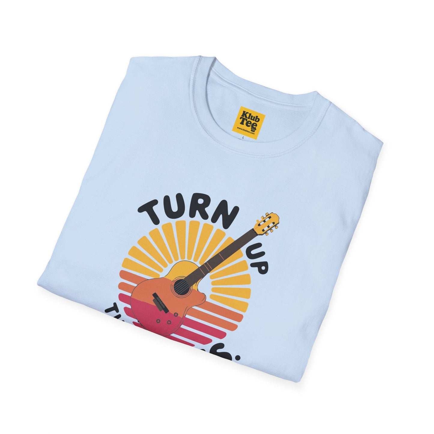 Retro Vibes Guitar T-Shirt - Vintage Style