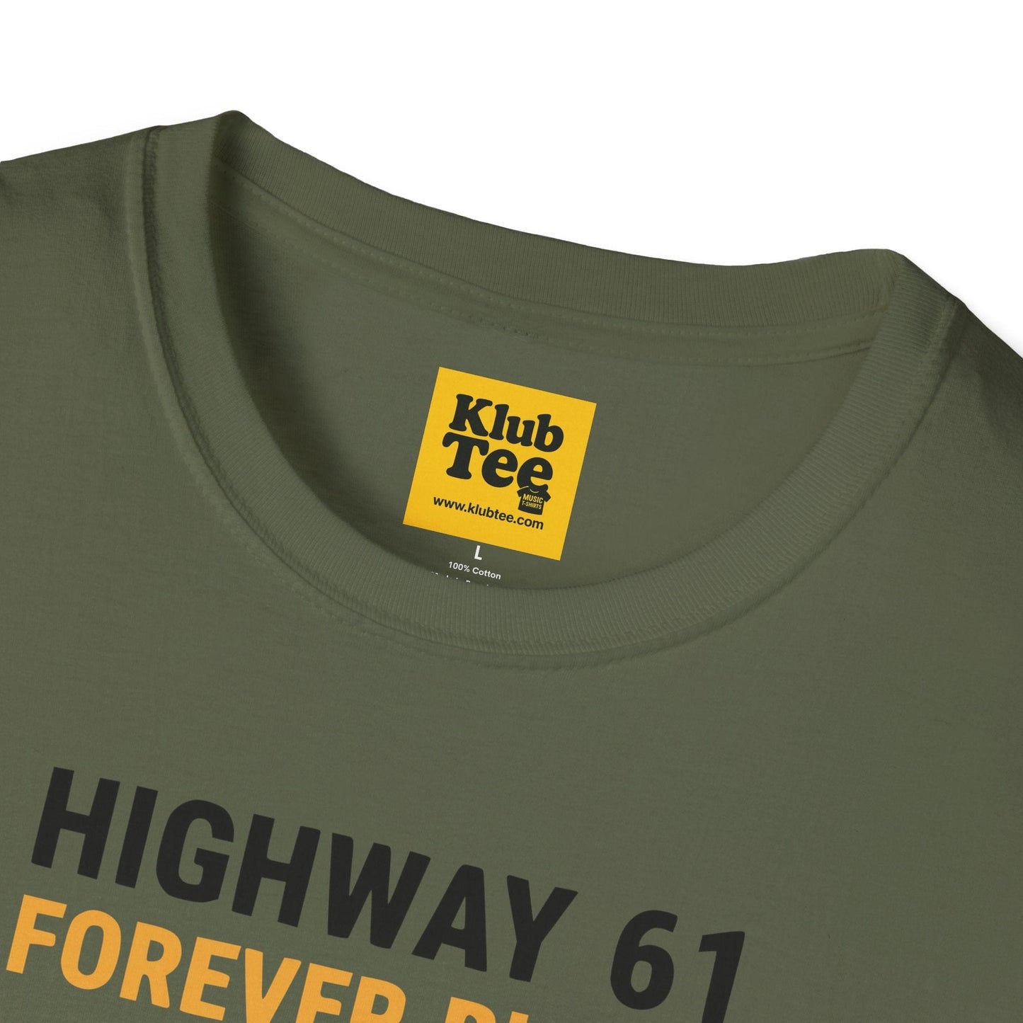 Highway 61 Forever Blues T-Shirt - Vintage Music Tee