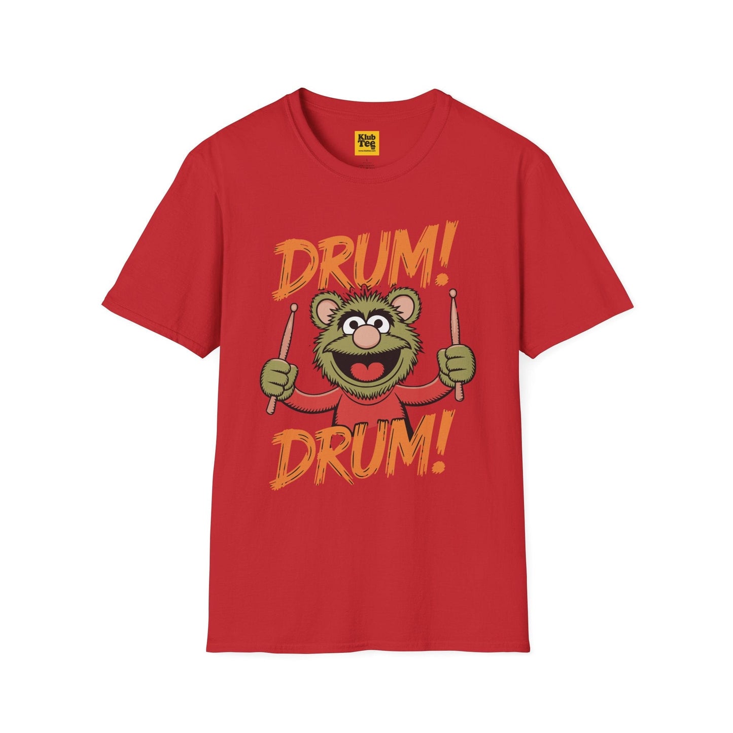 Playful Drums T-Shirt - Fun Percussion Design