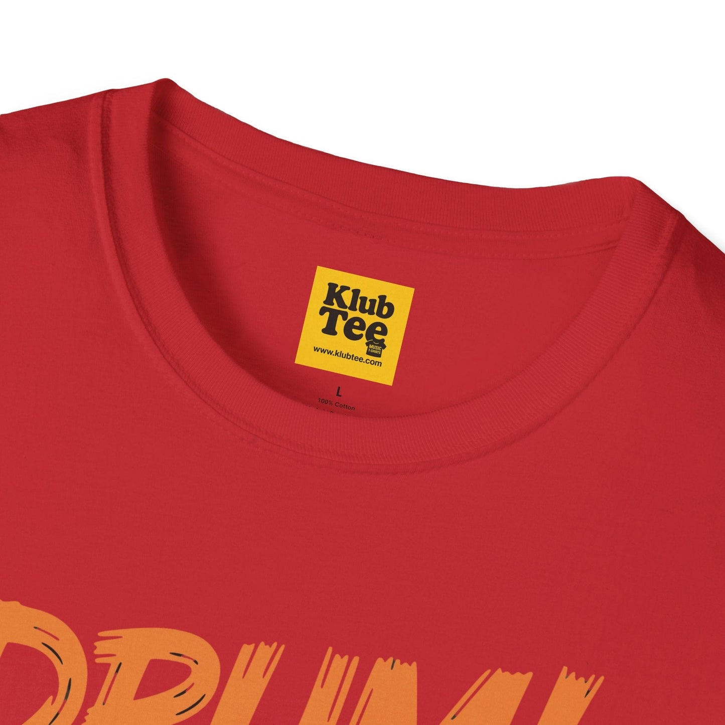Playful Drums T-Shirt - Fun Percussion Design