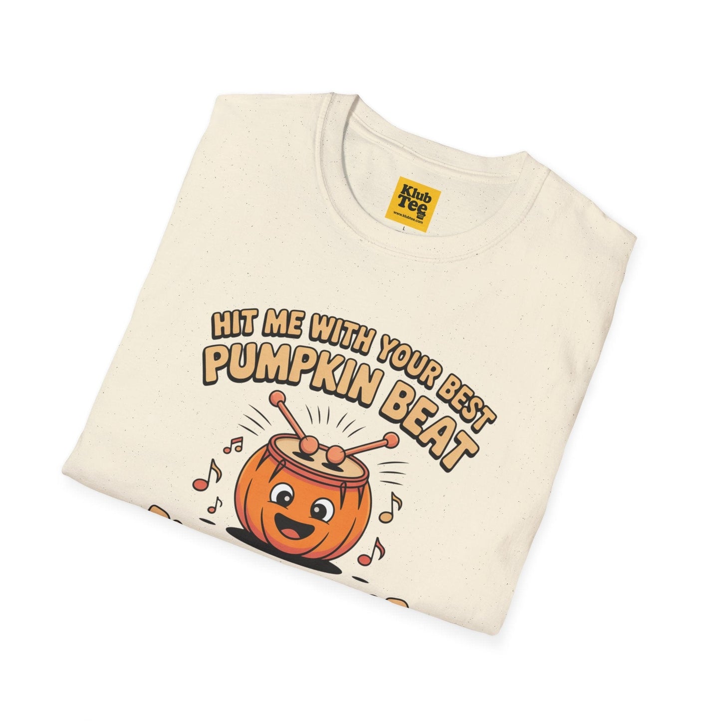 Pumpkin Beat Halloween T-Shirt - Funny Music Tee