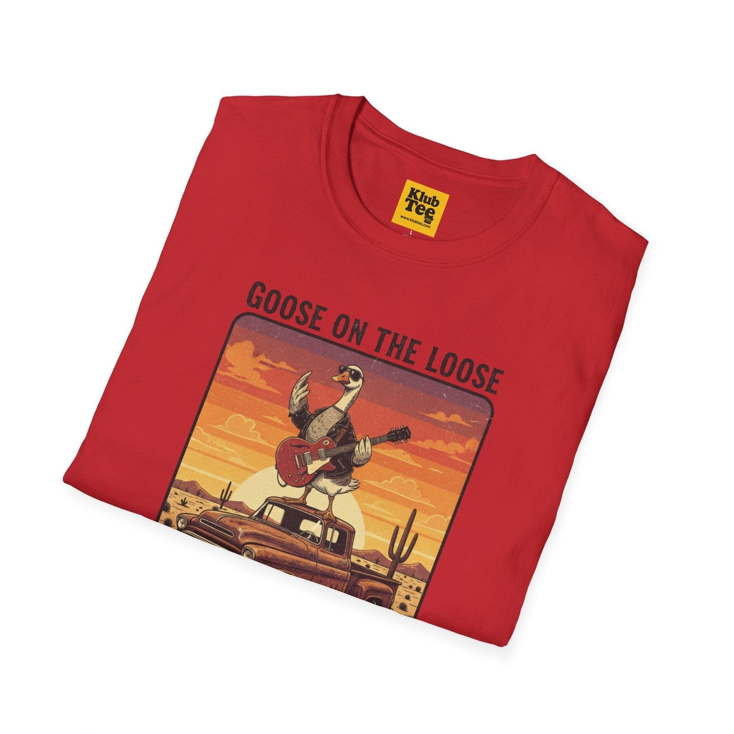 Retro Goose Graphic T-Shirt - Vintage Tour Festival Tee