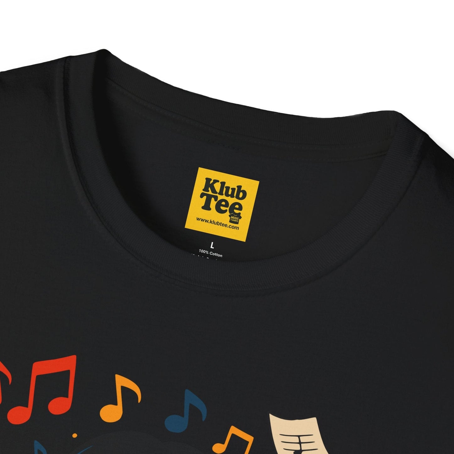 Music Notes & Sheets T-Shirt - Artistic Design