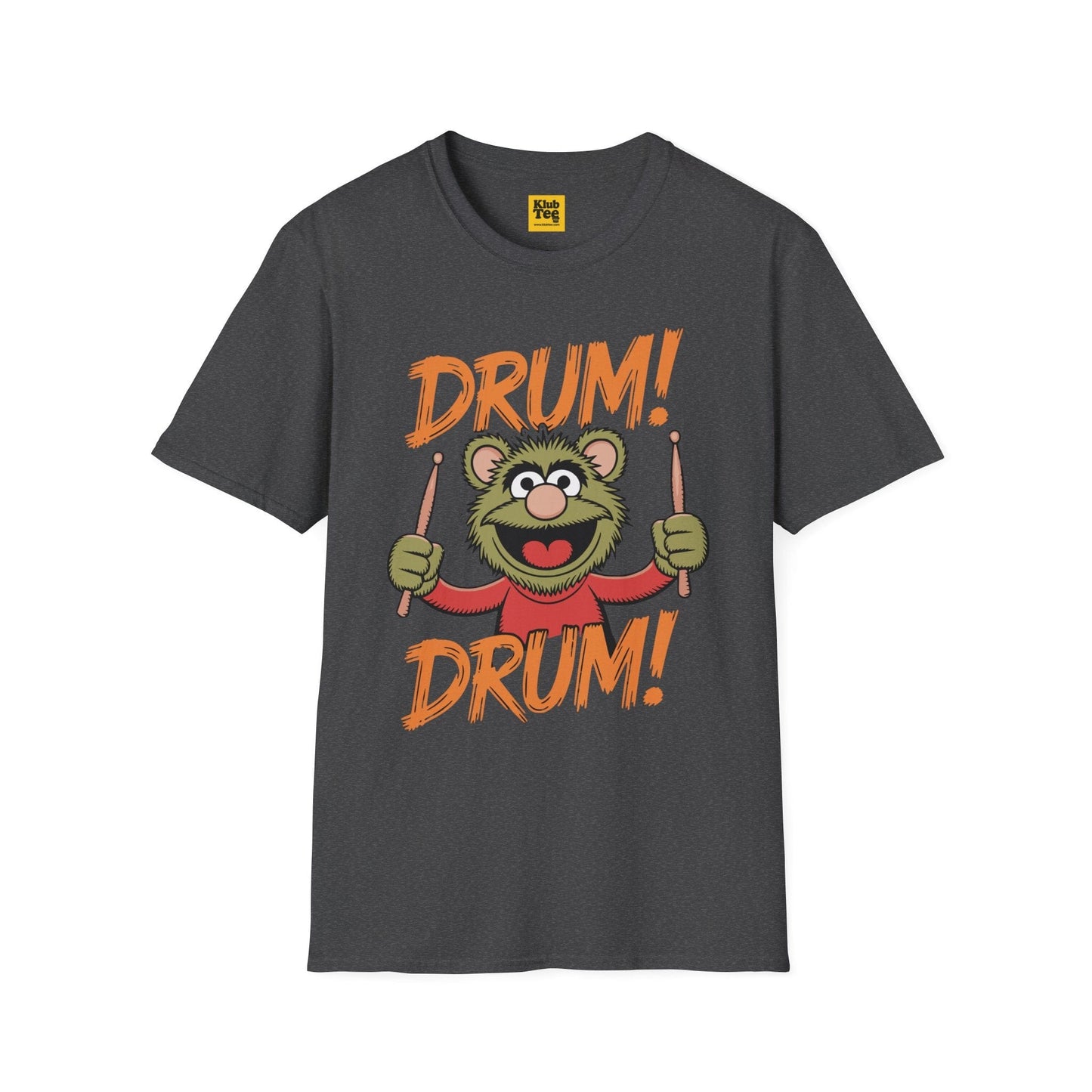 Playful Drums T-Shirt - Fun Percussion Design