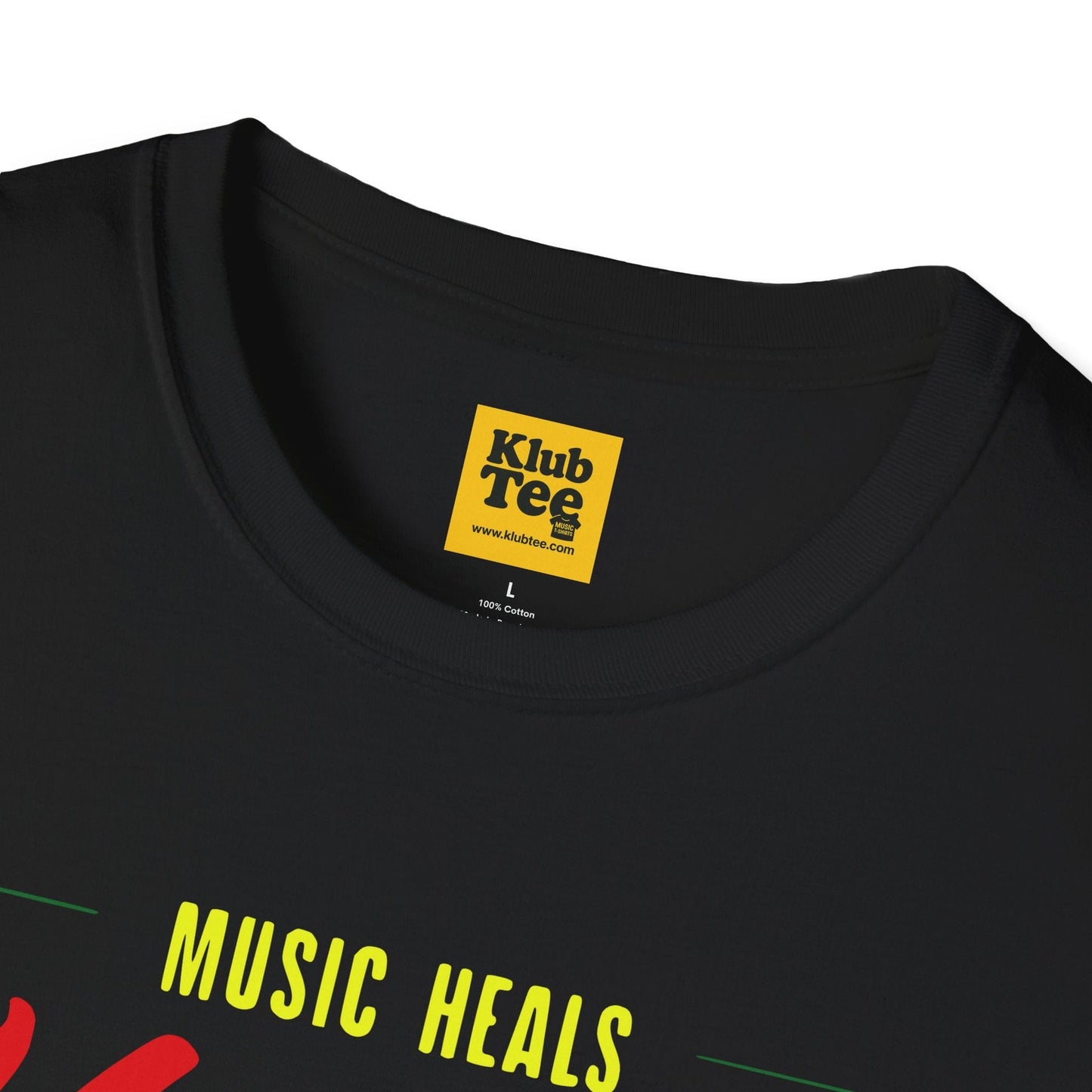 Music Heals YaMan T-Shirt - Healing Vibes