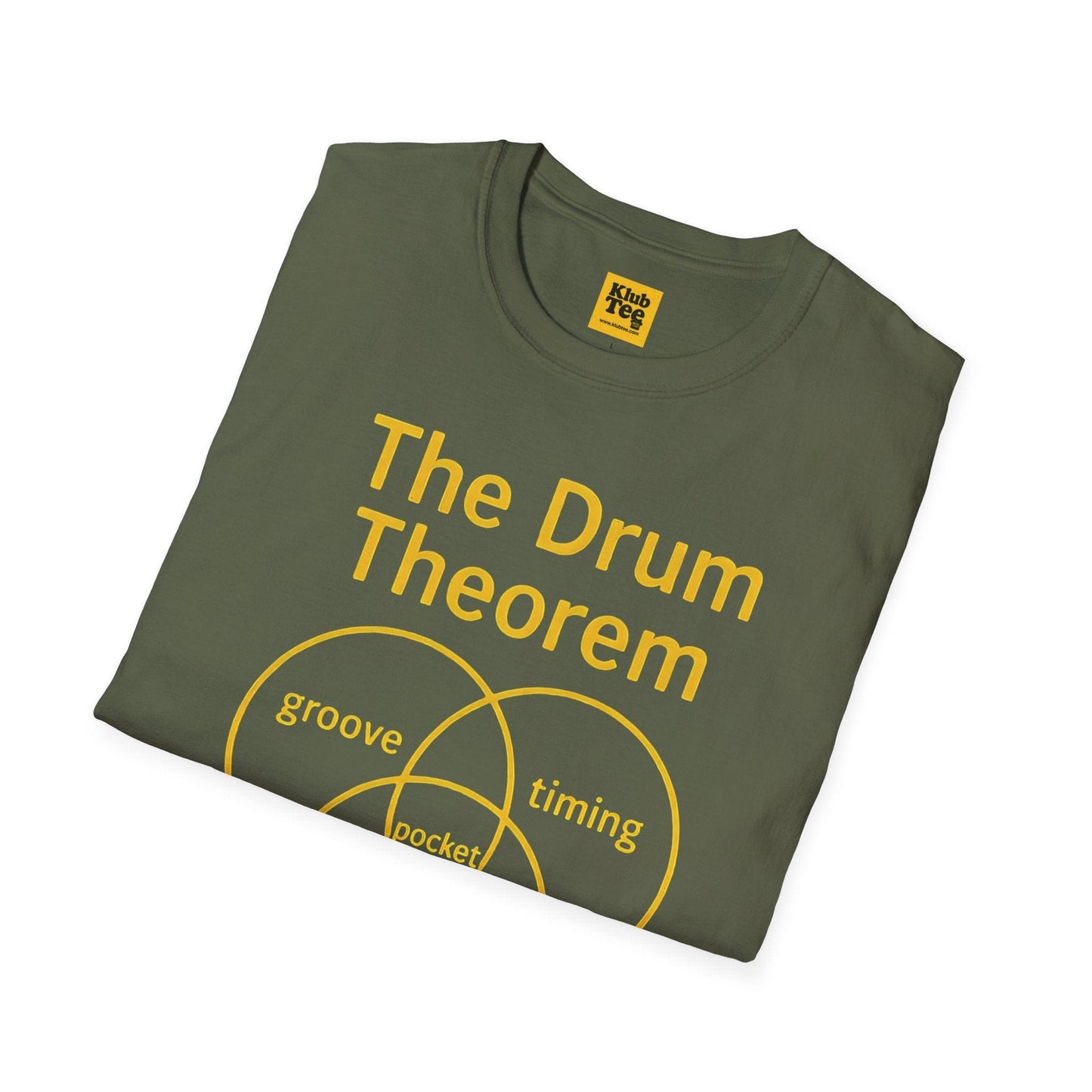 Drum Theorem T-Shirt - Mathematical Percussion