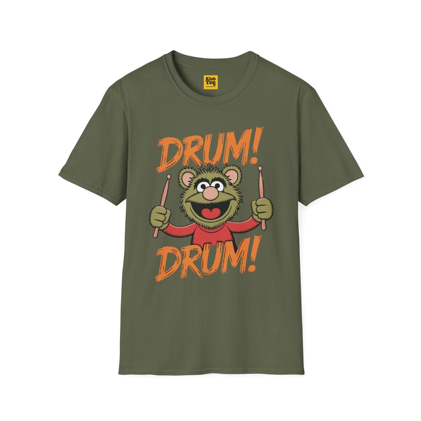 Playful Drums T-Shirt - Fun Percussion Design