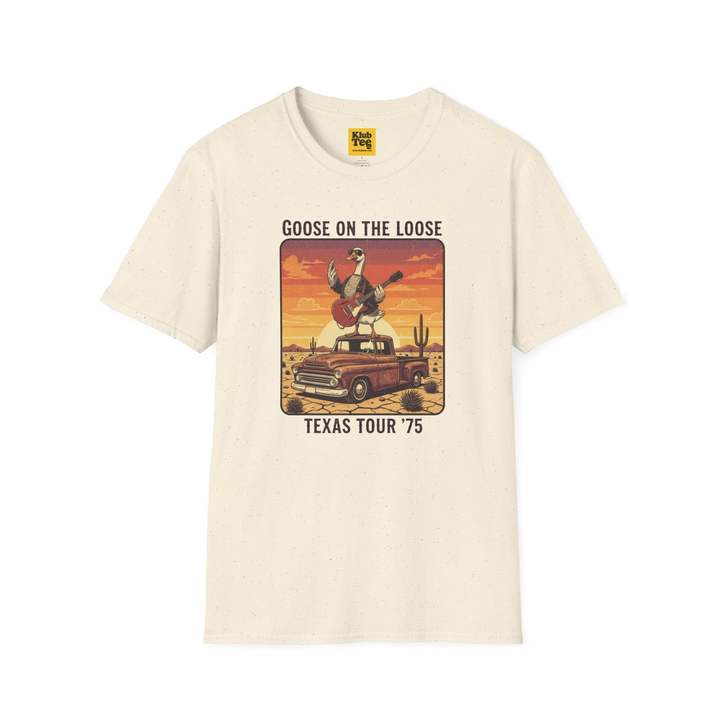 Retro Goose Graphic T-Shirt - Vintage Tour Festival Tee