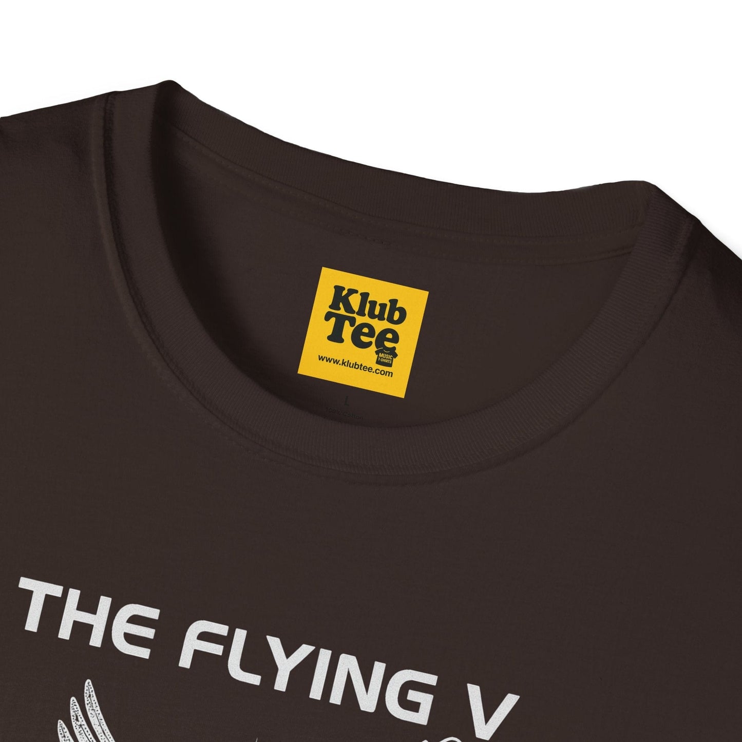 Flying V Guitar T-Shirt - Rock Icon Design