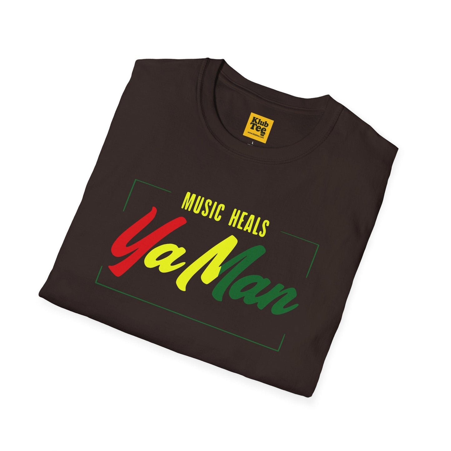 Music Heals YaMan T-Shirt - Healing Vibes