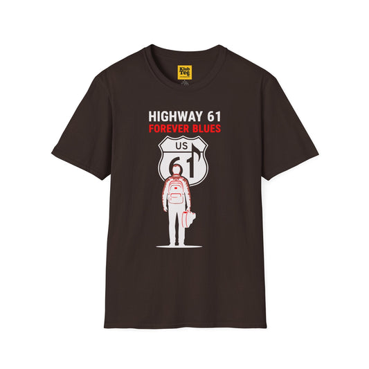 Highway 61 Forever Blues Softstyle Tee - Music Gift