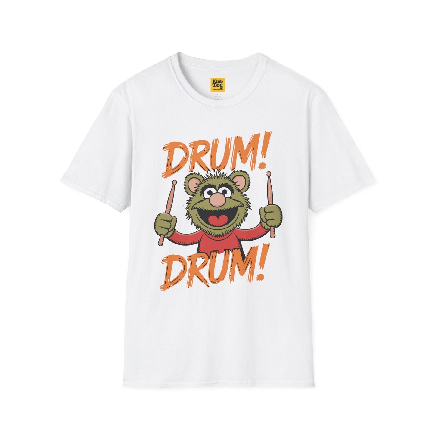 Playful Drums T-Shirt - Fun Percussion Design