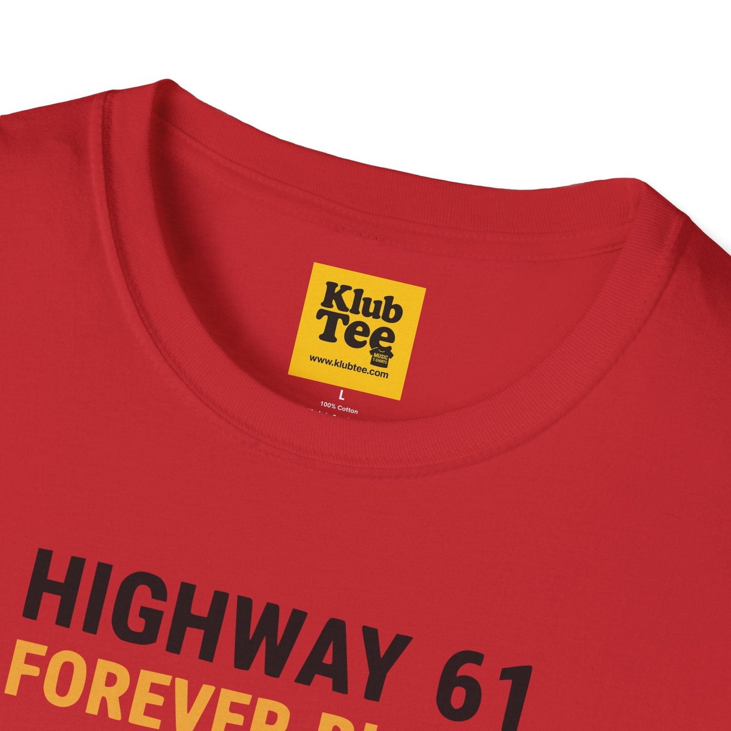 Highway 61 Forever Blues T-Shirt - Vintage Music Tee